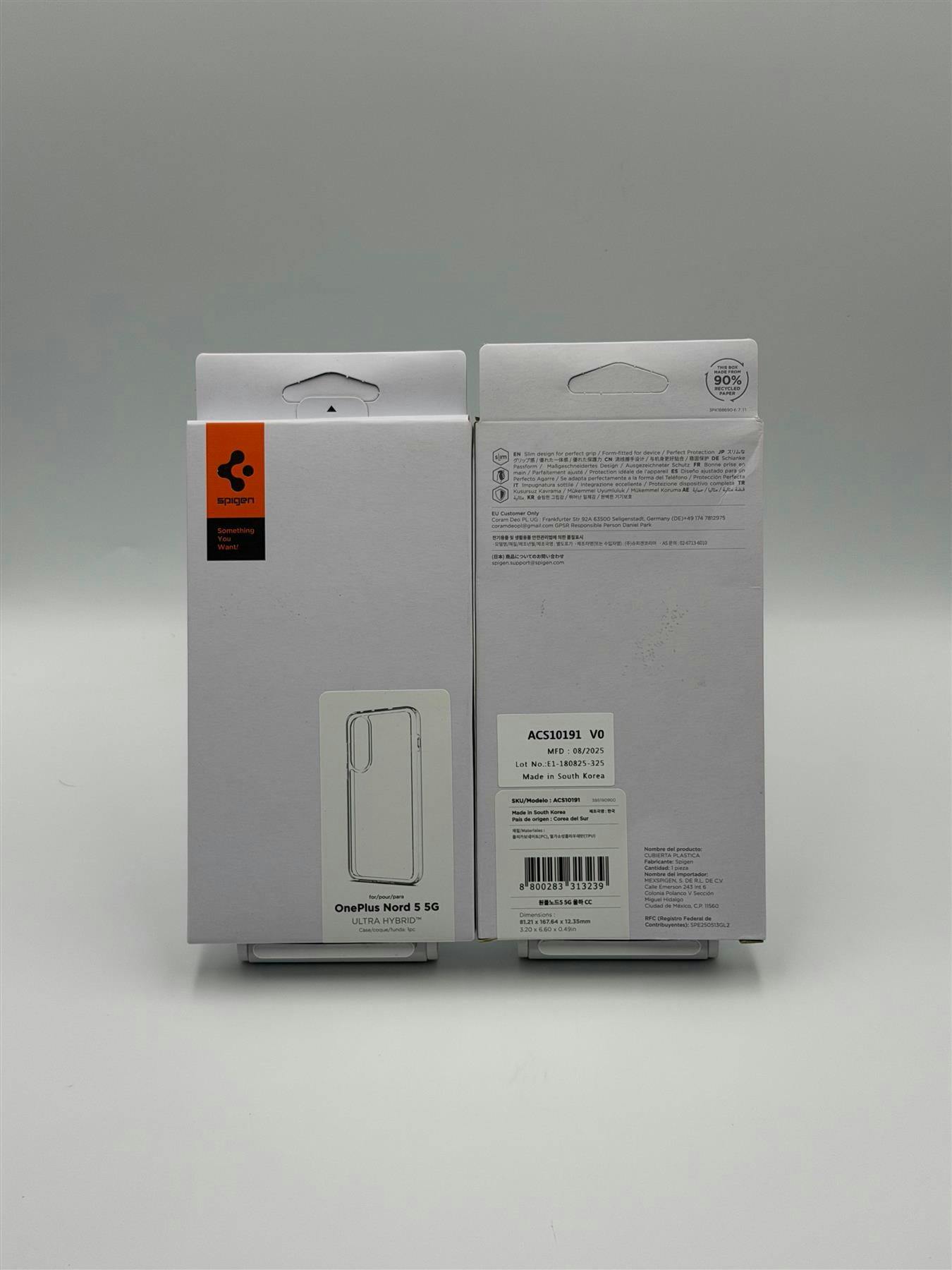 Spigen Ultra Hybrid Case For Oneplus Nord 5 6.8" Crystal Clear - Acs10191
