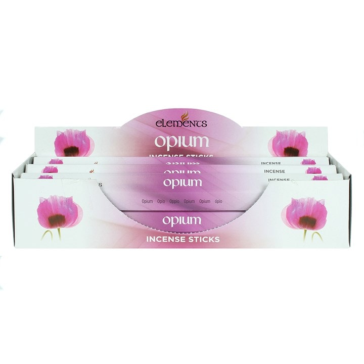 Rackhams Set Of Packets Of Elements Opium Incense Sticks Size 6