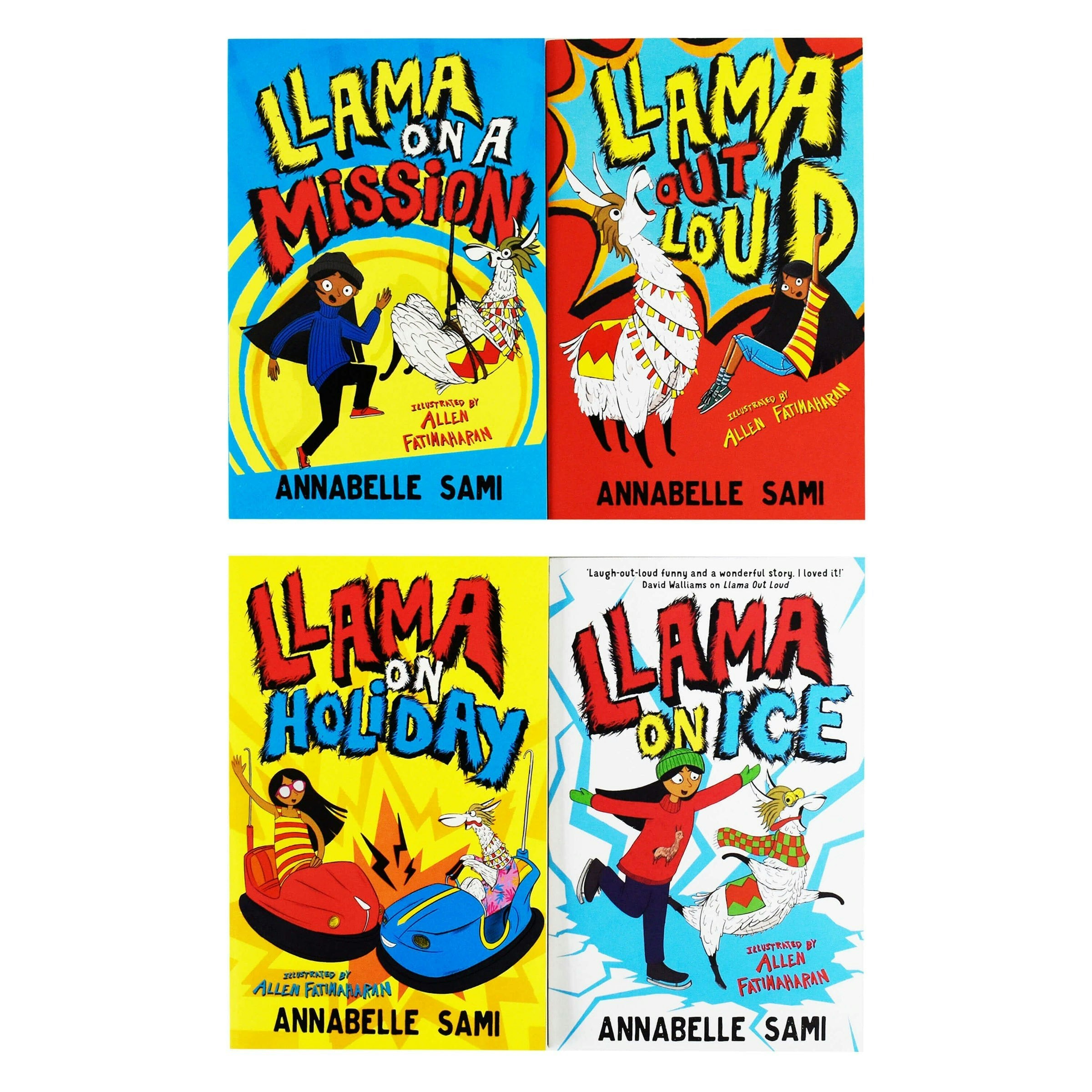 Llama Out Loud Series Collection 4 Books Set by Annabelle Sami Llama on Holiday - Image 6