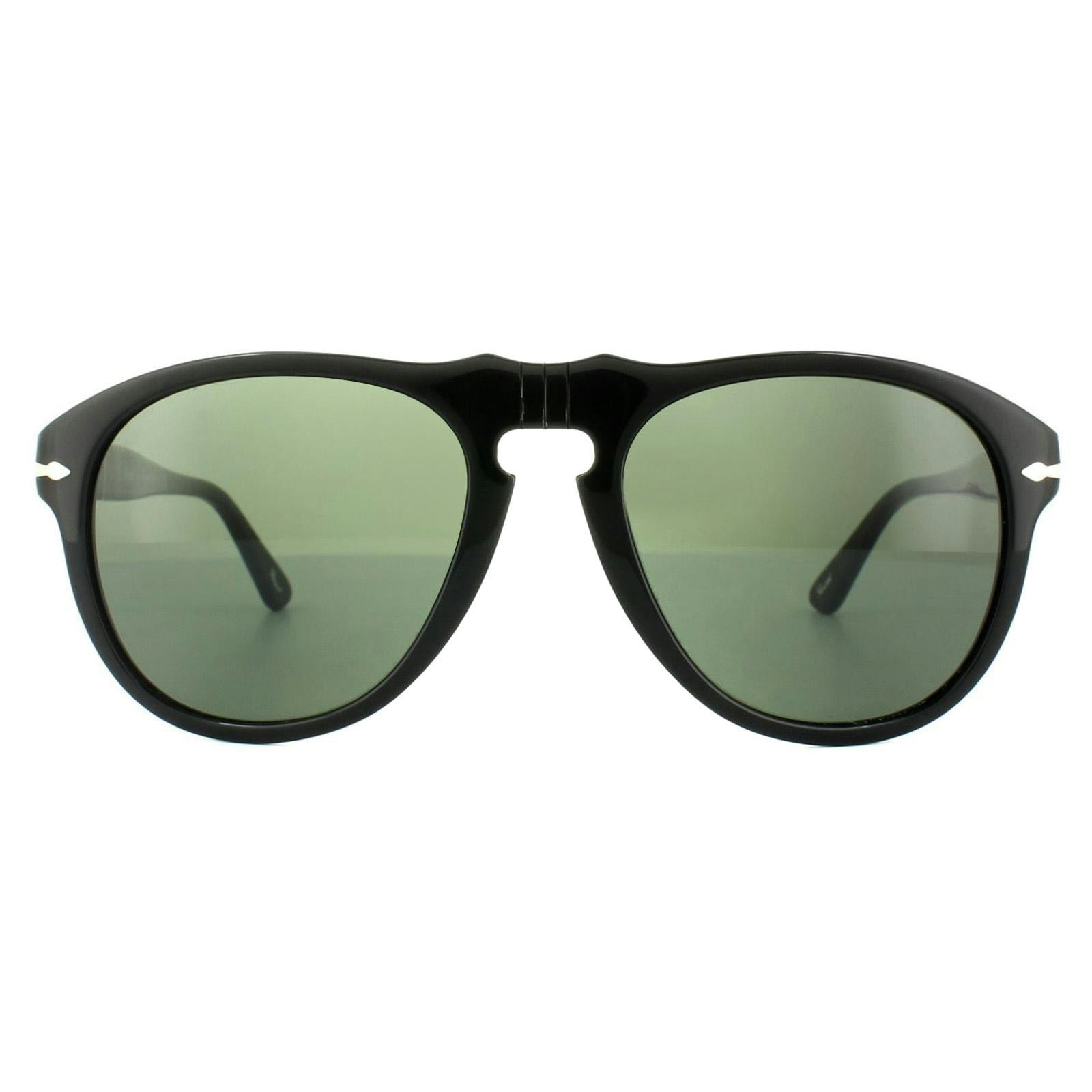 Persol Men's Black 649 Sunglasses