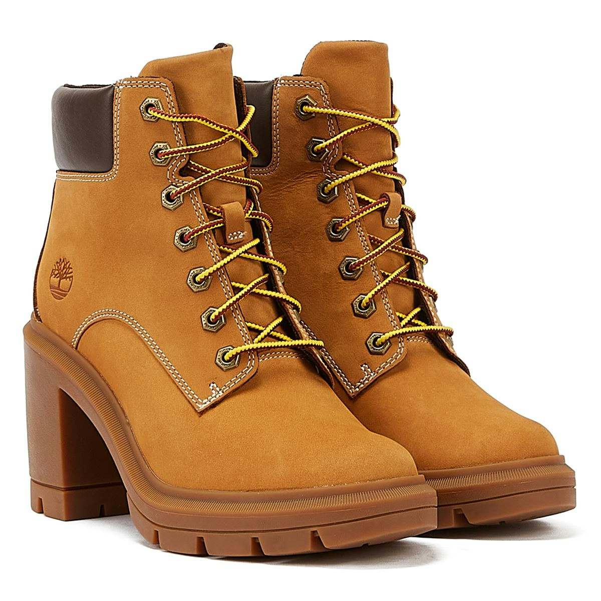 Timberland Women's A- Heights Boots - Wheat - Size 8