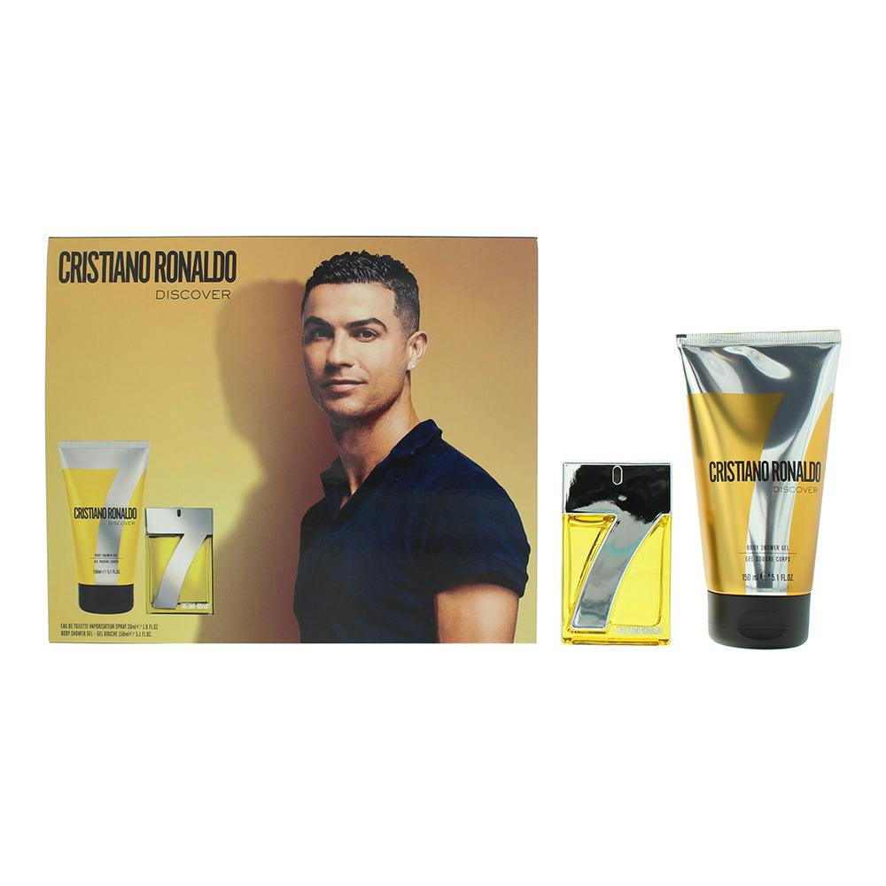 Cr7 Men's Cristiano Ronaldo Discover 2 Piece Gift Set: Eau De Toilette 30Ml - Shower Gel 150Ml