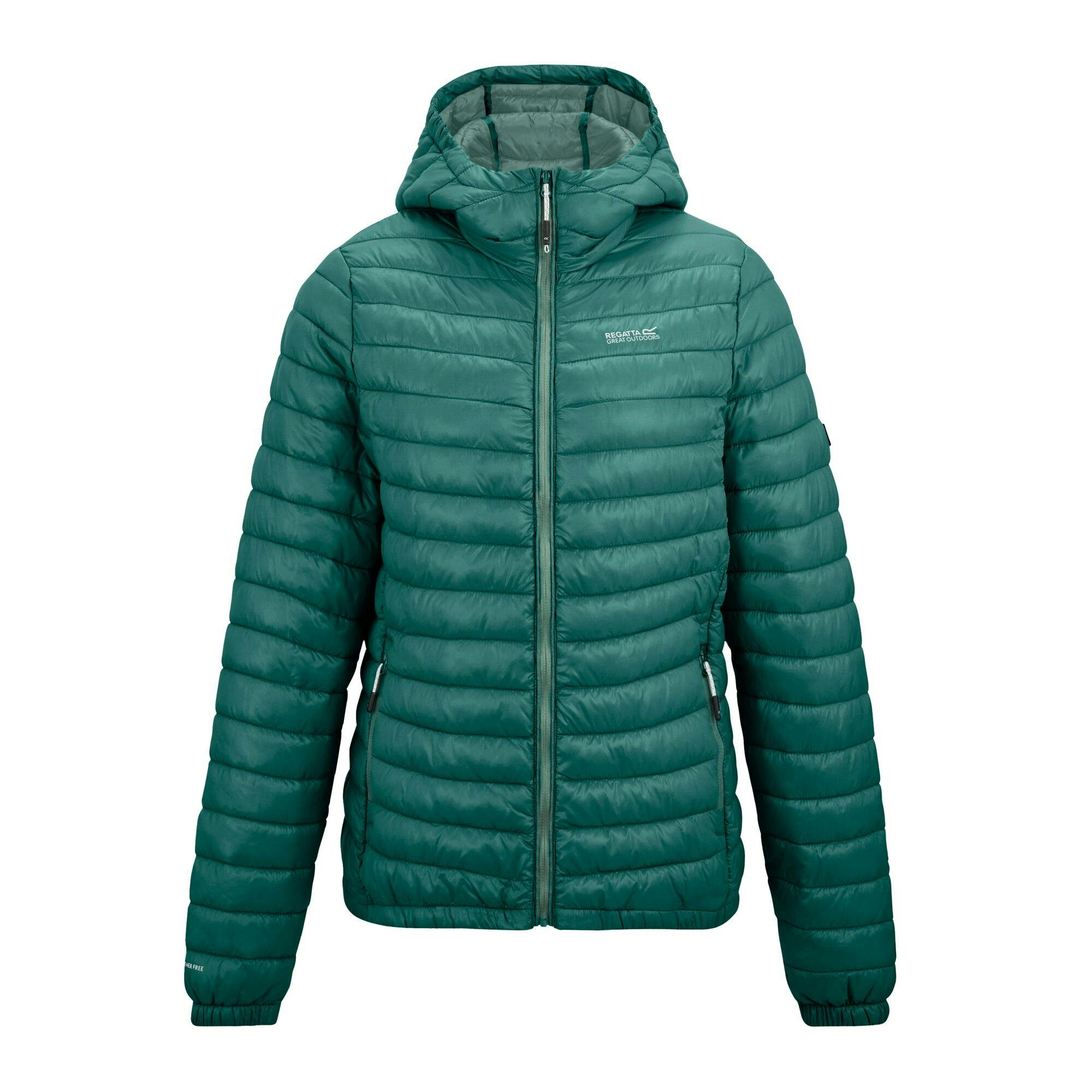Regatta Women's Hurden Padded Jacket - Mediterranea - 18 Uk - Mediterranea - 100% Mixed
