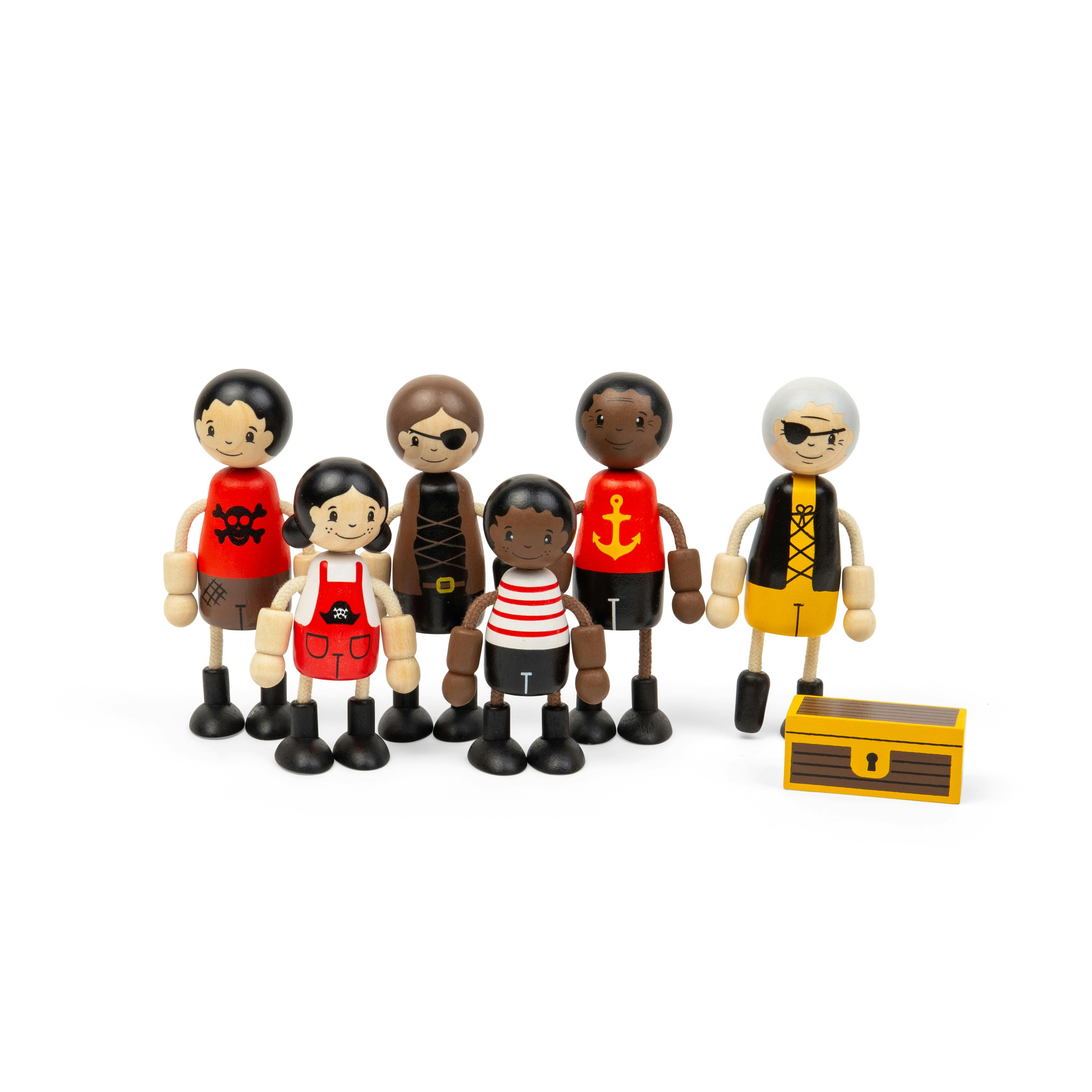 Bigjigs Toys Pirate Dolls