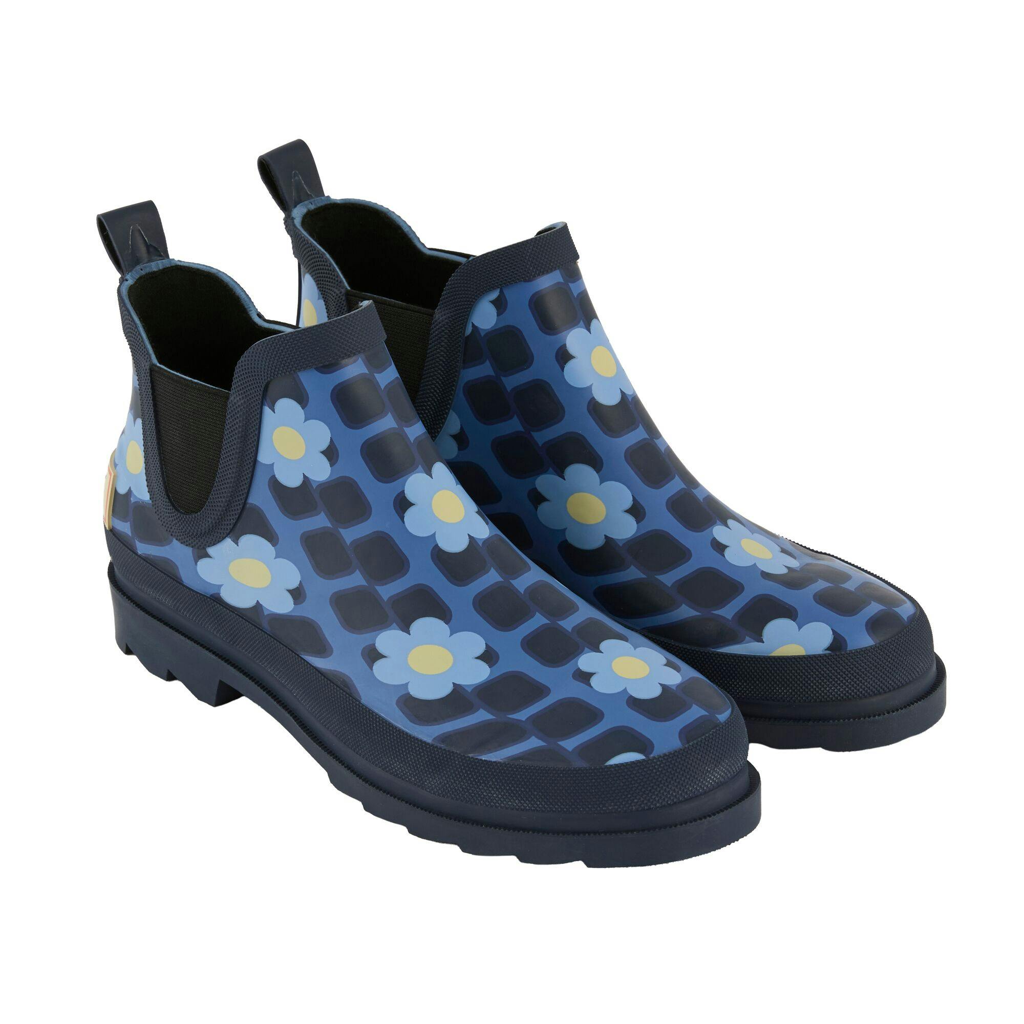 Regatta Women's Blue Orla Kiely Daisy Wellington Boots - 7 Uk - 100% Mixed