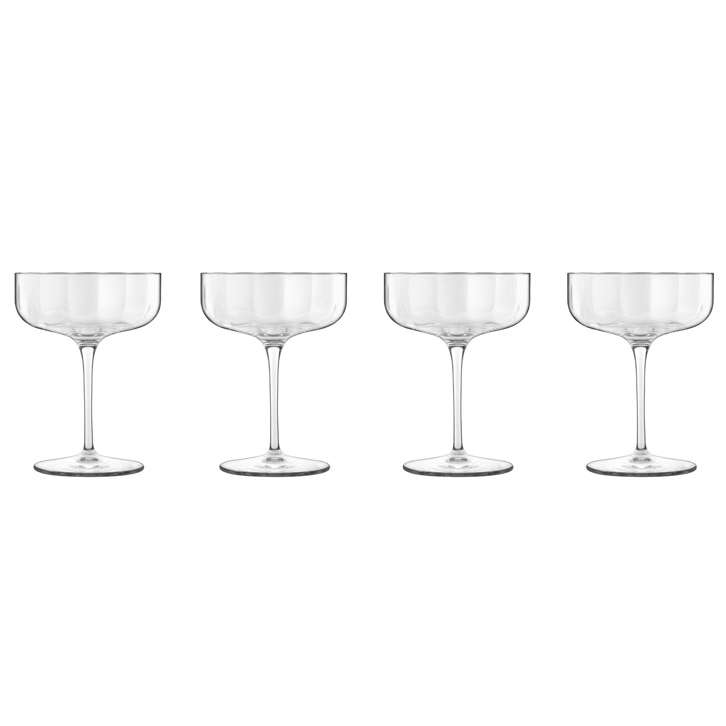 Rackhams Jazz Coupe Cocktail Glasses, X 4 300Ml