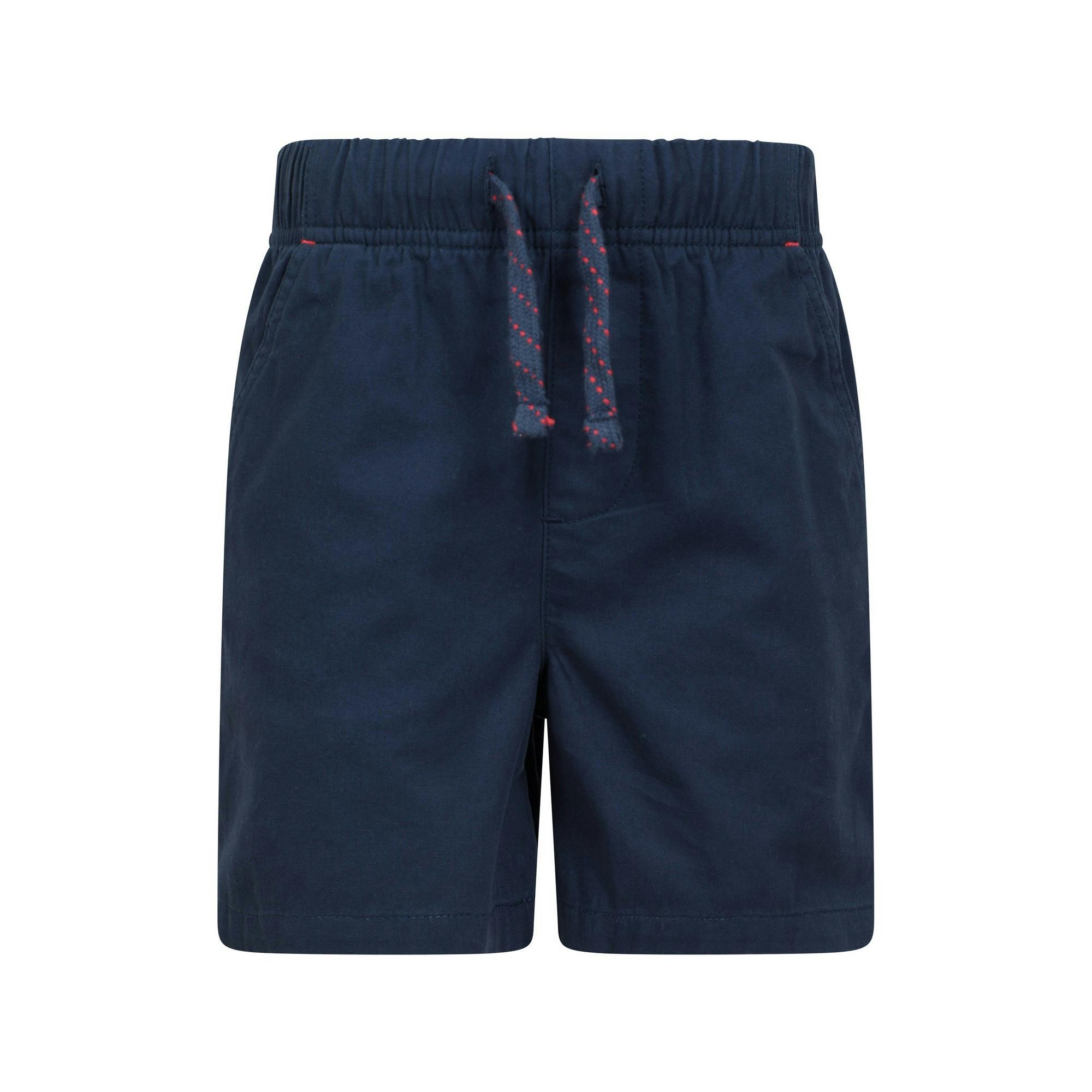 Mountain Warehouse Childrens/Kids Waterfall Organic Shorts - Navy - 13 Years - Navy - 100% Organic Cotton