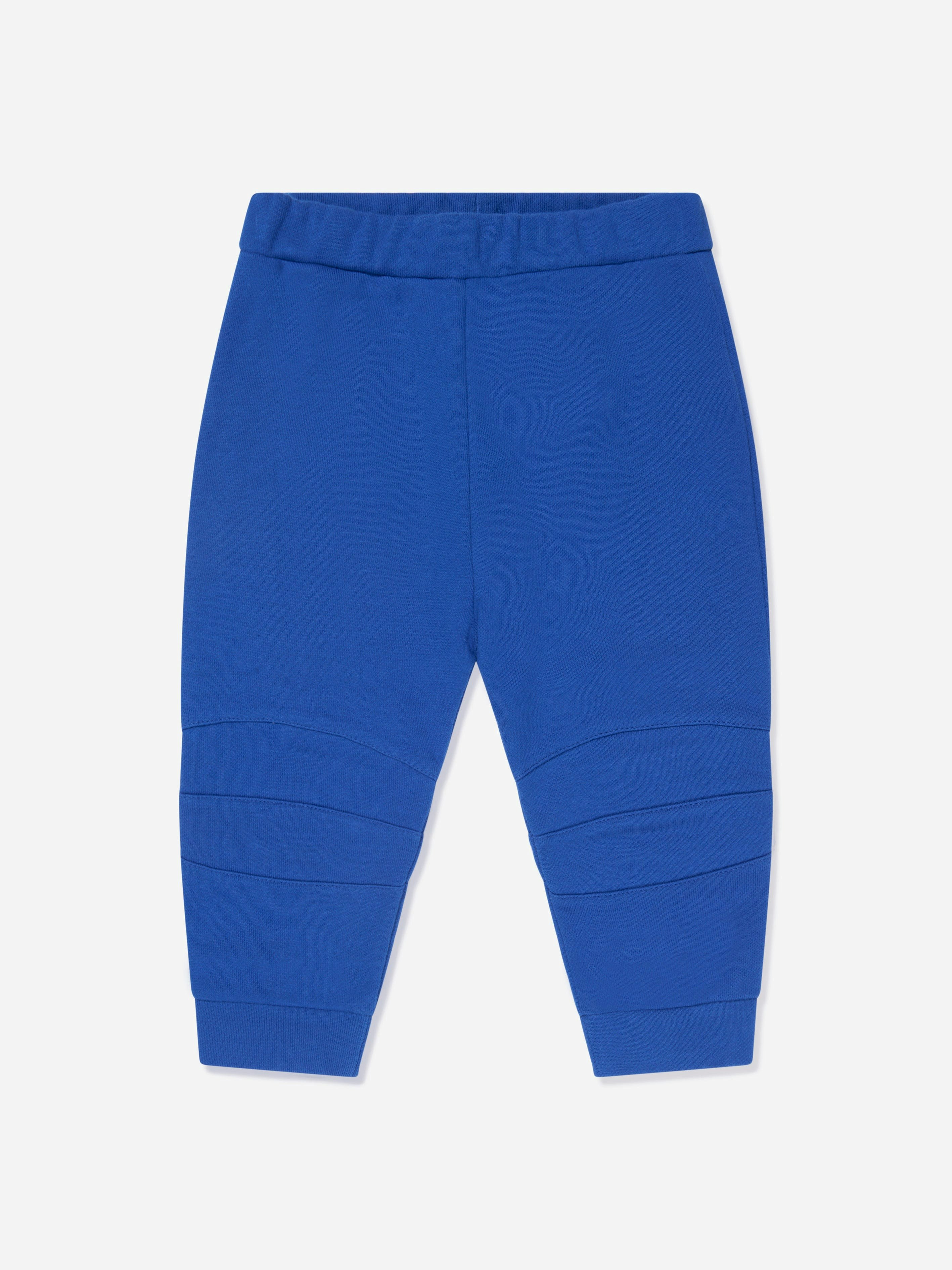 Balmain Men's Blue Baby Boys Logo Pocket Joggers - 36 Mths