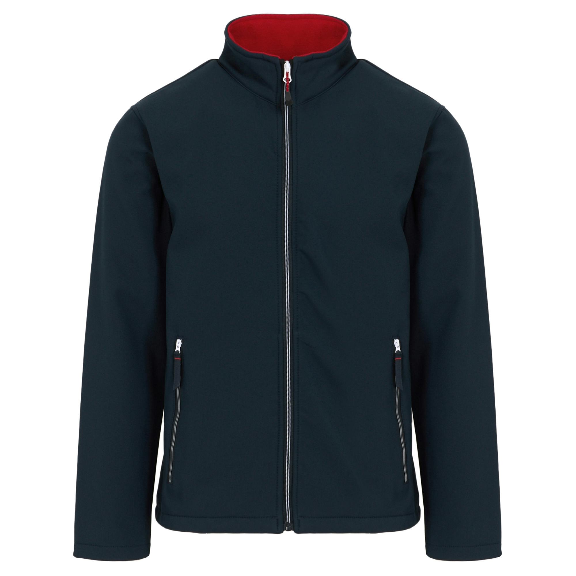 Regatta Men's Red Professional Fleece Jacket - Navy/Classic - 3XL - Navy/Classic - 100% Polyester