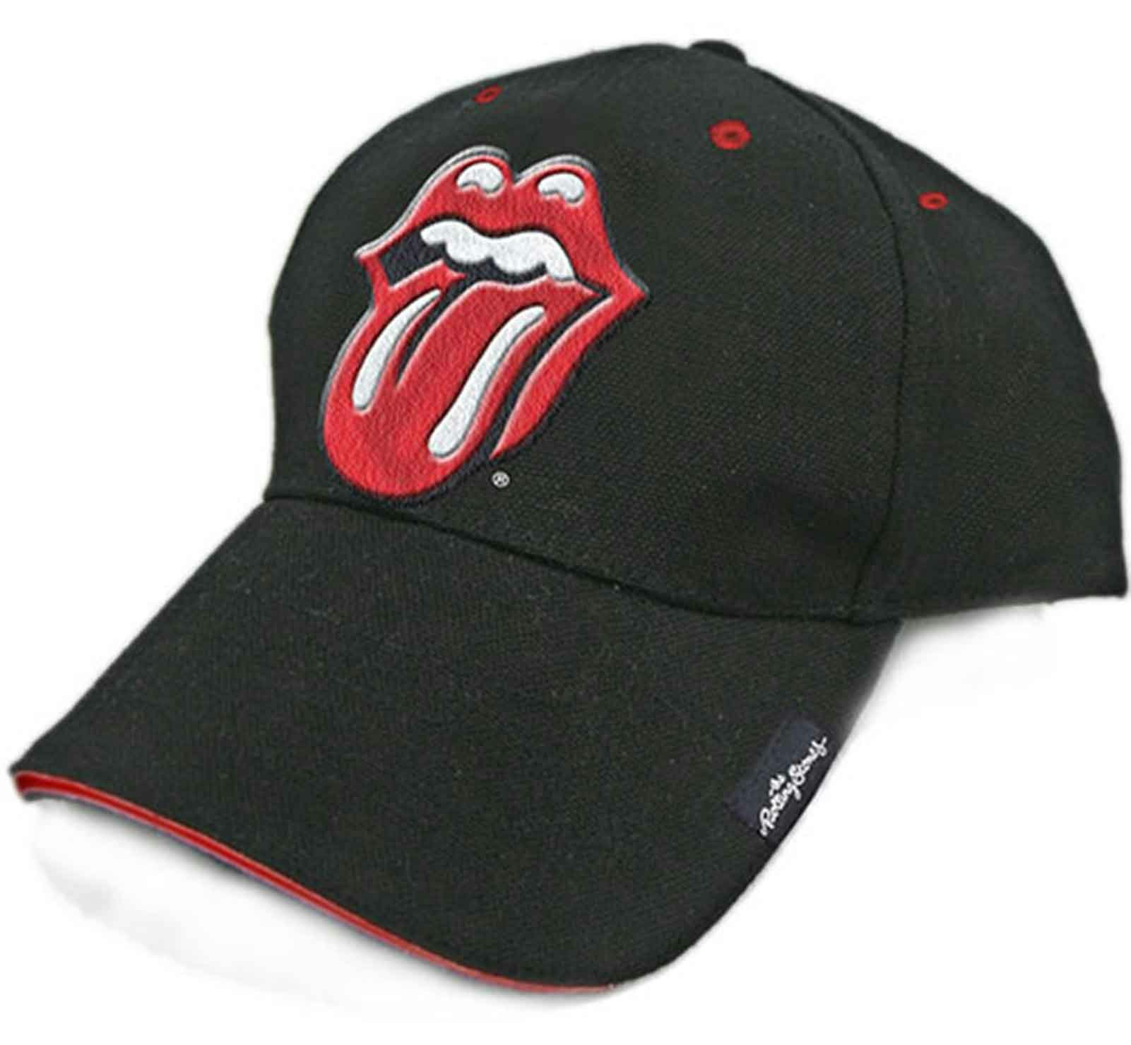 Paradiso Clothing Unisex The Rolling Stones Classic Band Logo Tongue Strapback