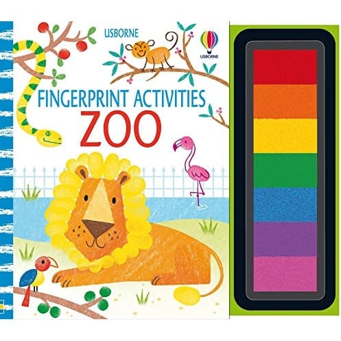 Usborne Publishing Ltd Fingerprint Activities Zoo