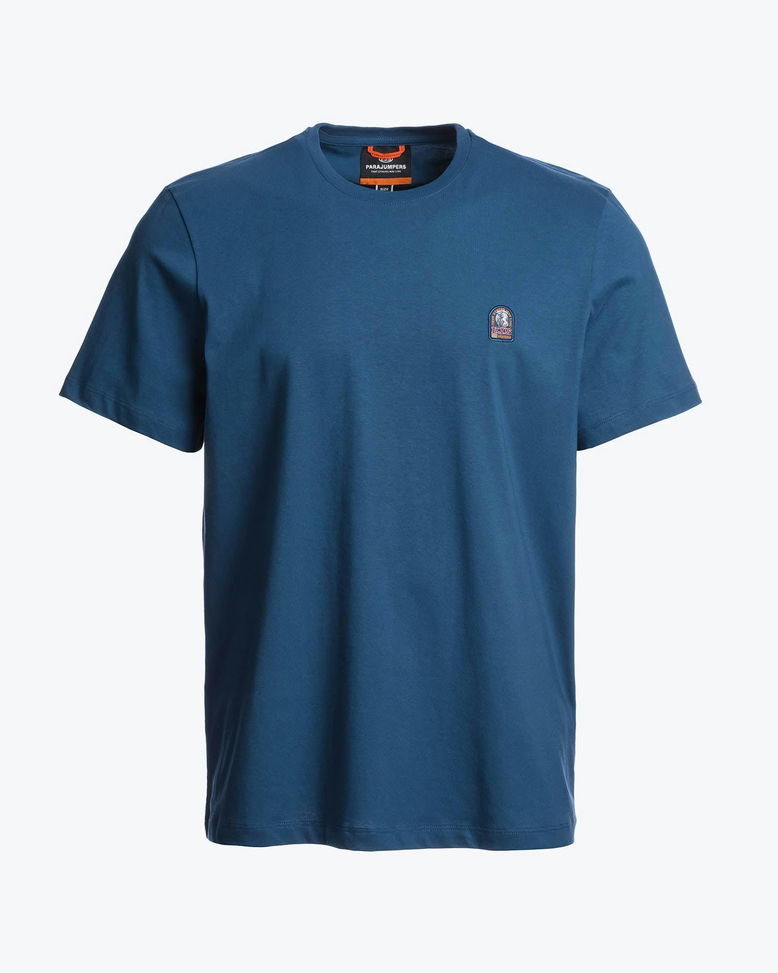 Parajumpers Men's Blue Patch T-Shirt - True 276 - True 276 - M