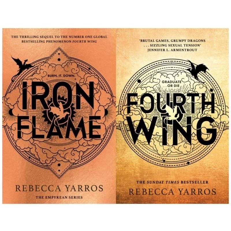 Little Brown Books Onyx The Empyrean Series 3 Books Collection Set By Rebecca Yarros - Storm, Iron Flame, Fourth Wing