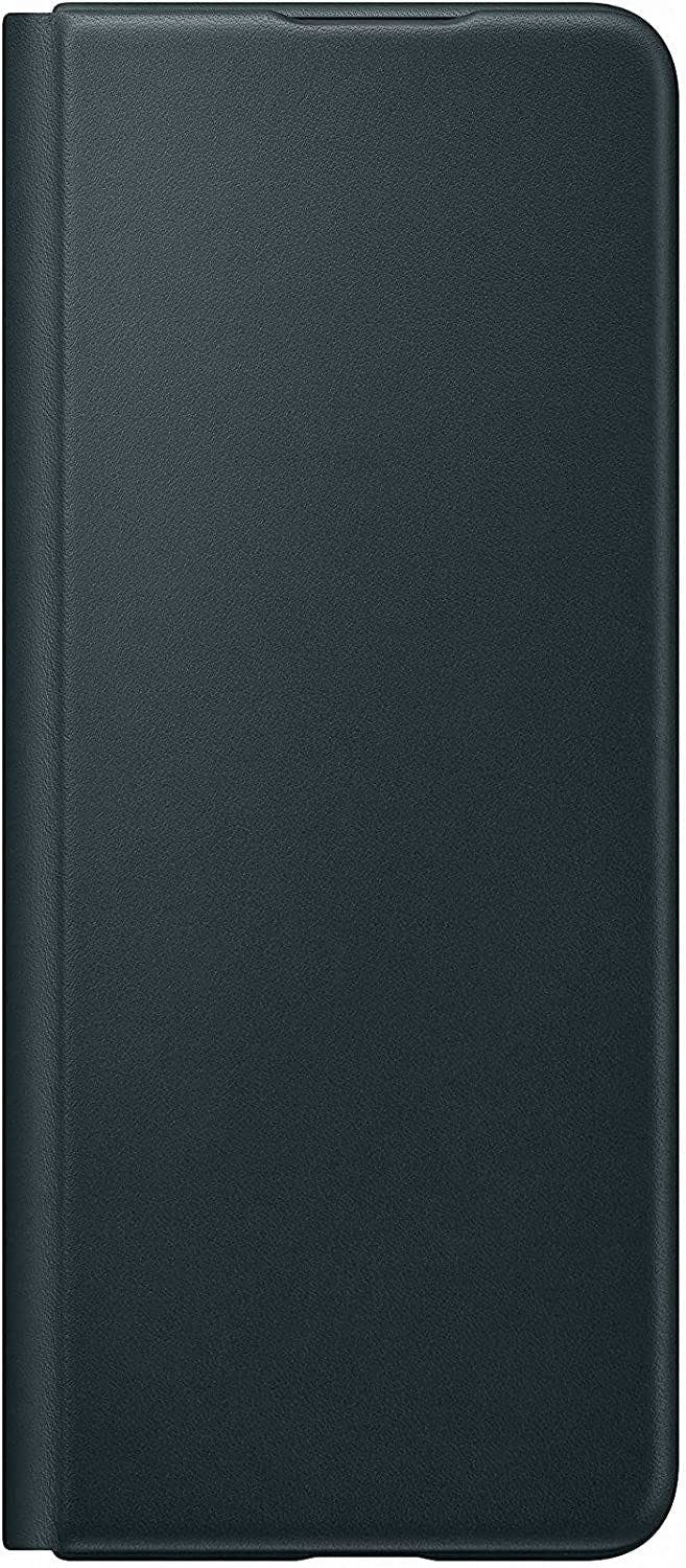 Samsung Green Galaxy Z Fold 3 Leather Flip Cover - Ef-Ff926lgegww
