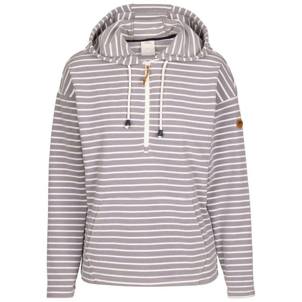 Trespass Women's Softly Hoodie - Platinum - Platinum - Large