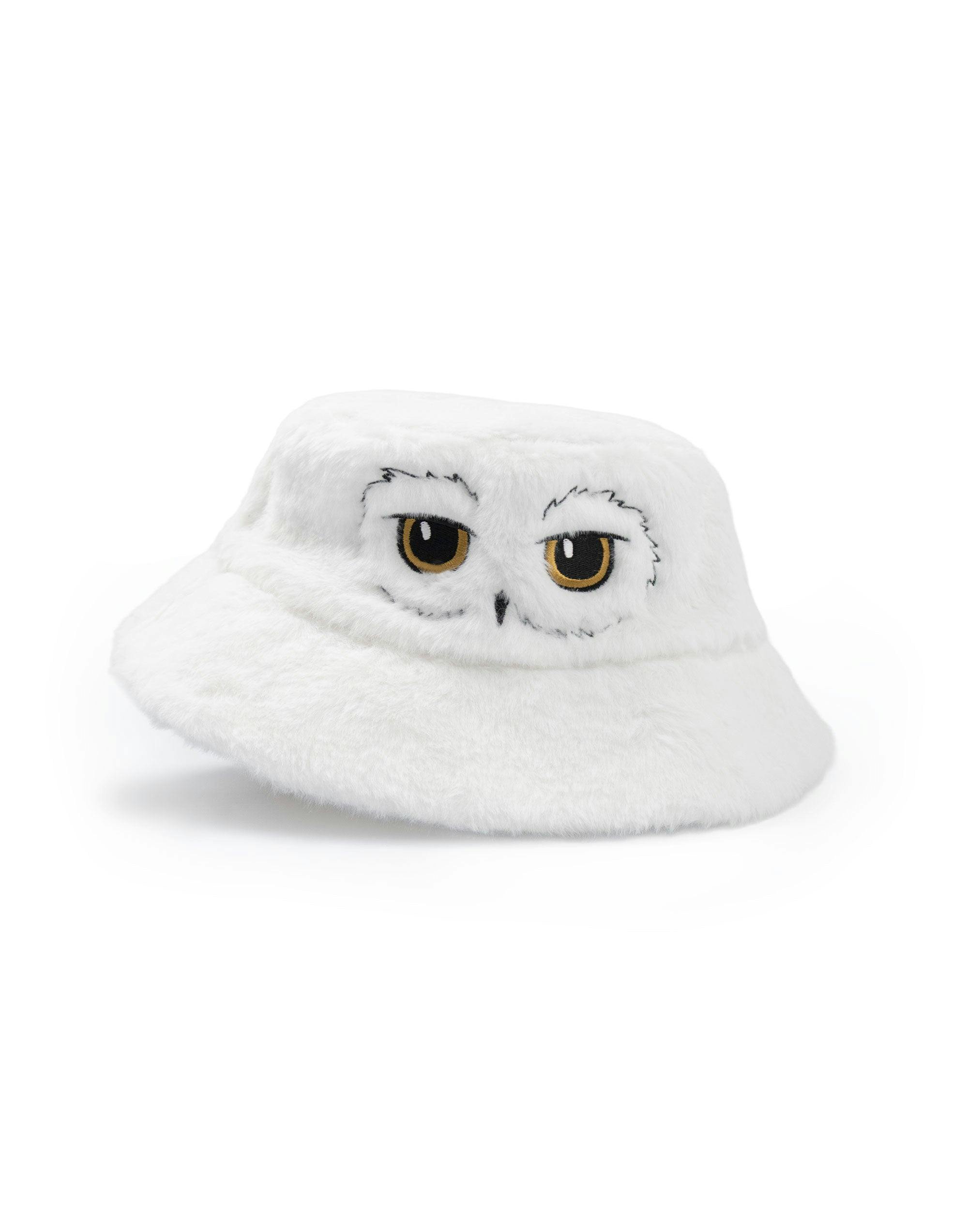 Vanilla Underground Unisex White Harry Potter Kids Hedwig Bucket Hat (One Size)