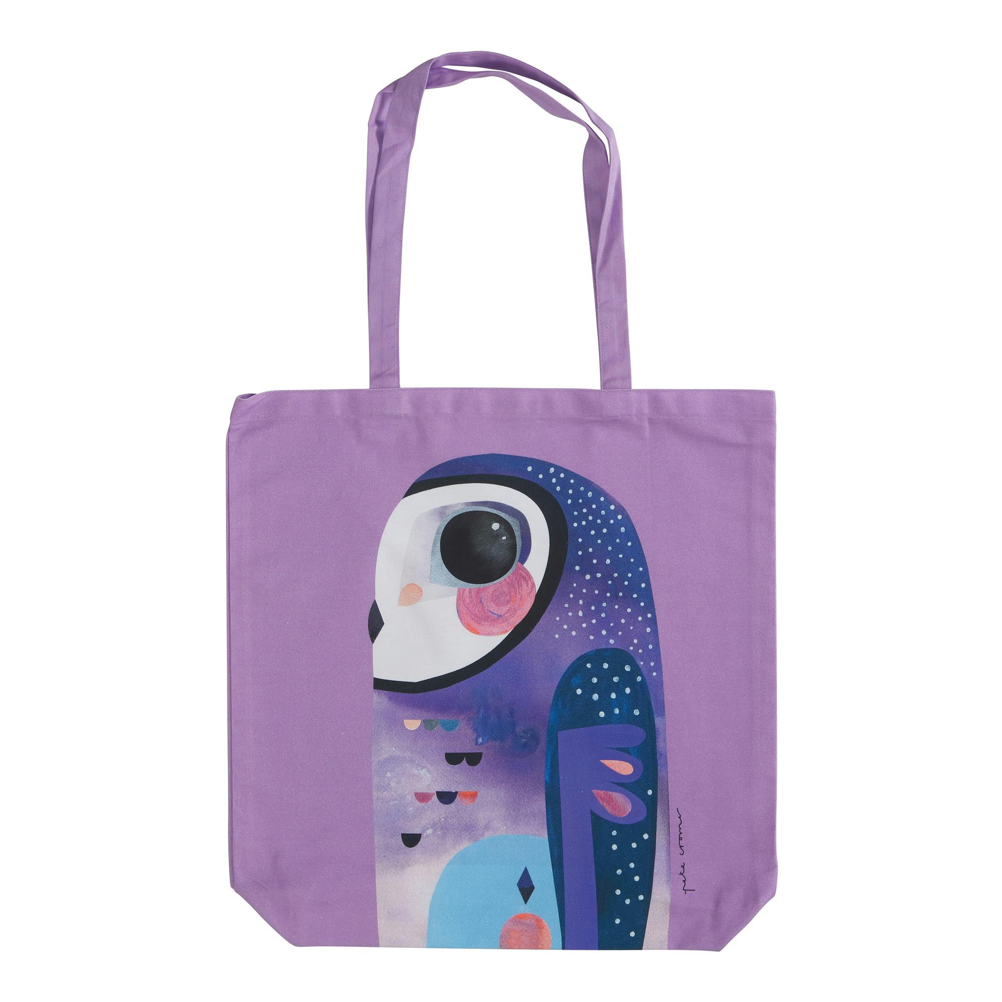 Maxwell & Williams Multicolor Pete Cromer Owl Tote Bag - Image 3