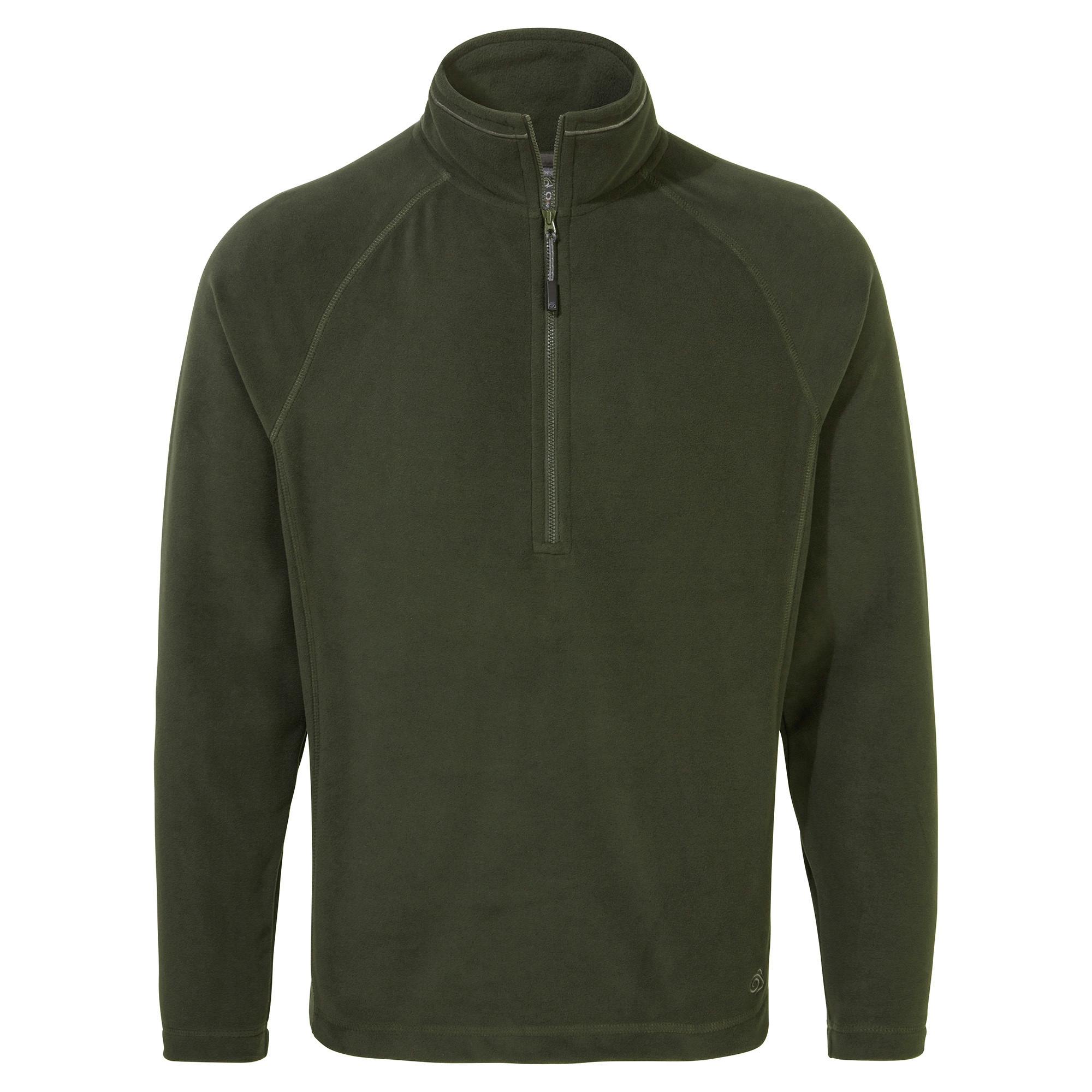 Craghoppers Men's Dark Expert Corey 200 Half Zip Fleece Top - Cedar - Xxl - Cedar - 100% Polyester
