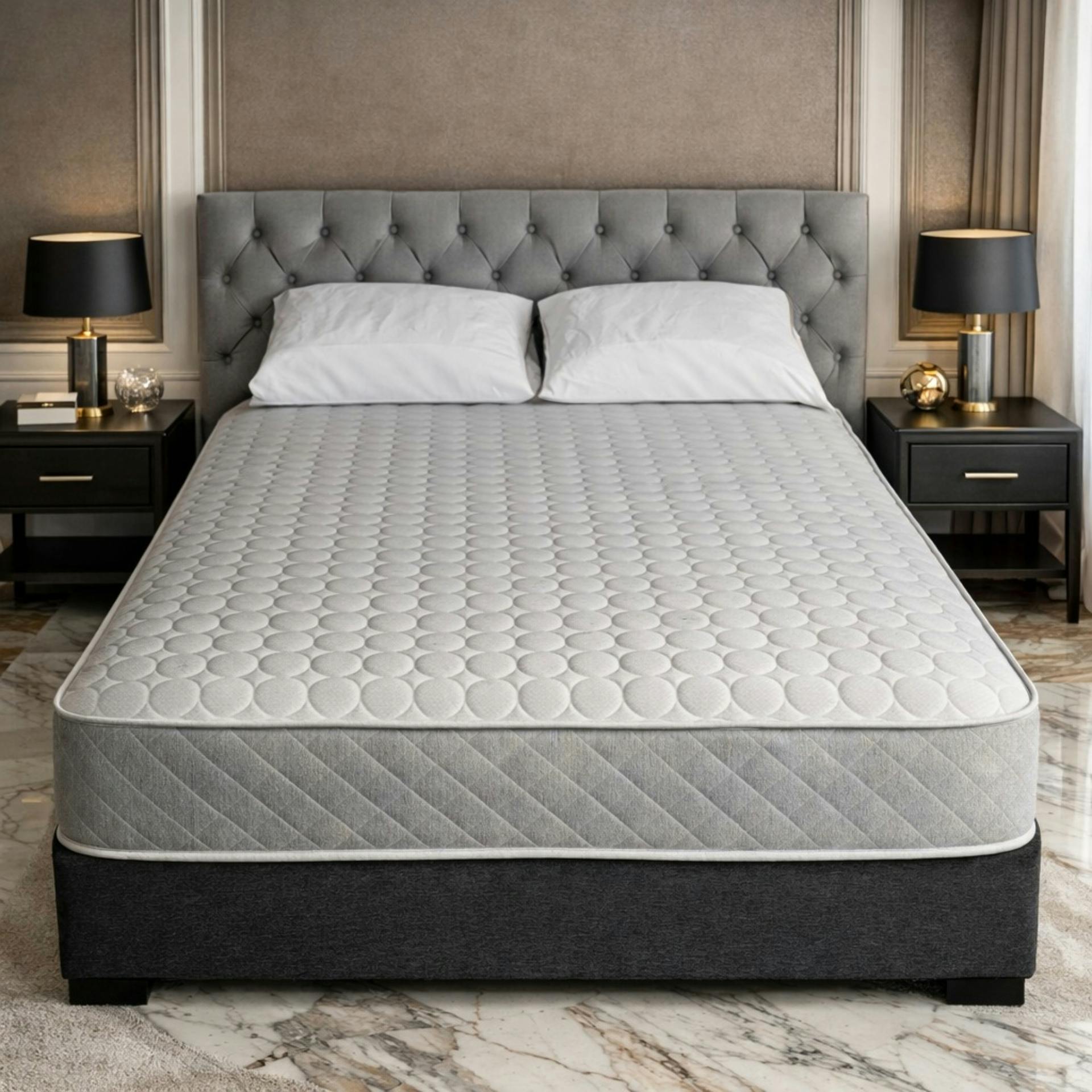Nexus Mattress Supportive Memory Foam Open Coil Sprung Mattress - 10 Inch - Small Double