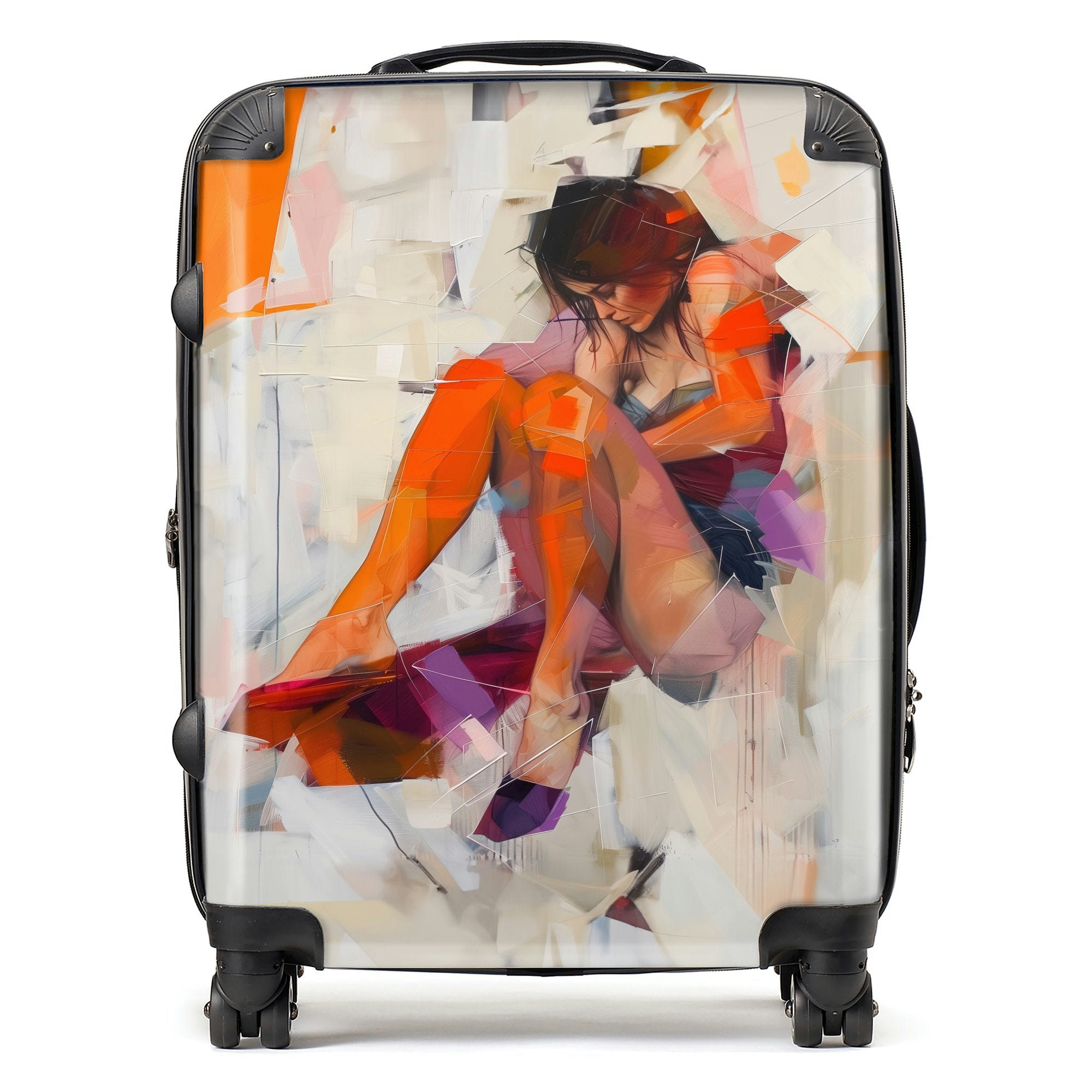 Warren Reed Poised In Reflection Suitcase - Large