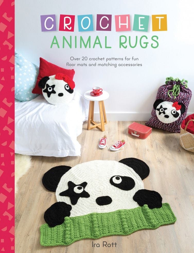 Crochet Animal Rugs: Over 20 crochet patterns for fun floor mats - Image 12