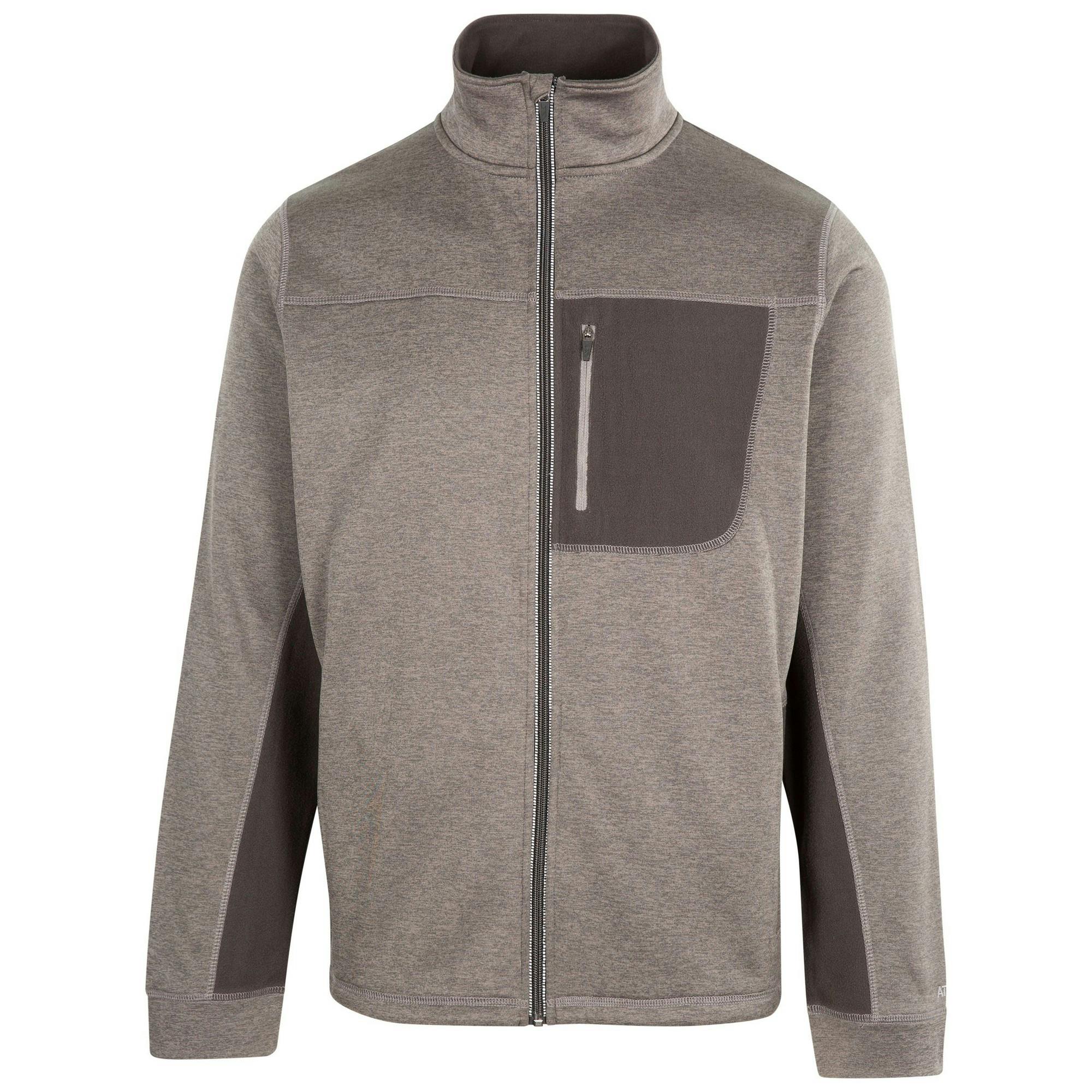 Trespass (M, Dark Grey) Mens Radnage Marl At200 Fleece Jacket - Image 2
