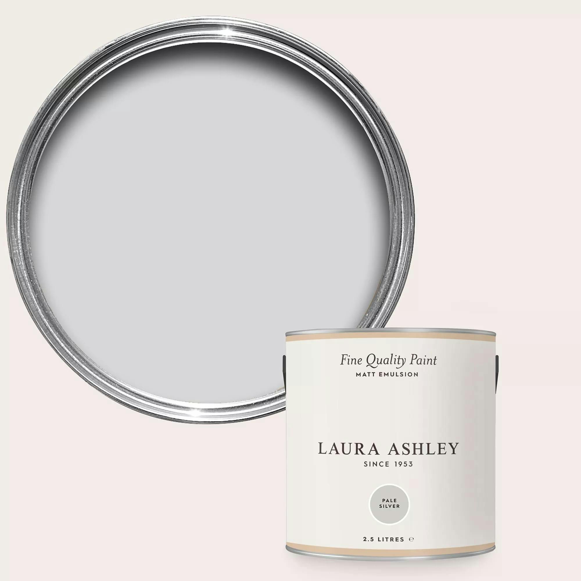 Rackhams Silver Pale Matt Emulsion 2.5L Paint - 2.5