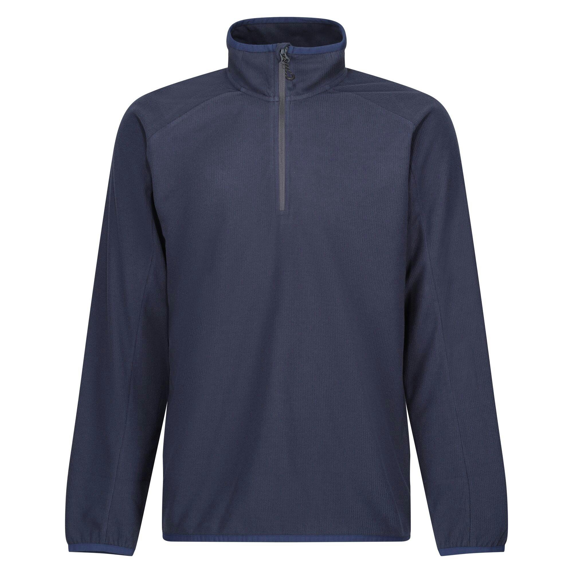 Regatta Men's Grey Professional Half Zip Fleece Top - Navy/Seal - 4XL - Navy/Seal - 100% Mixed