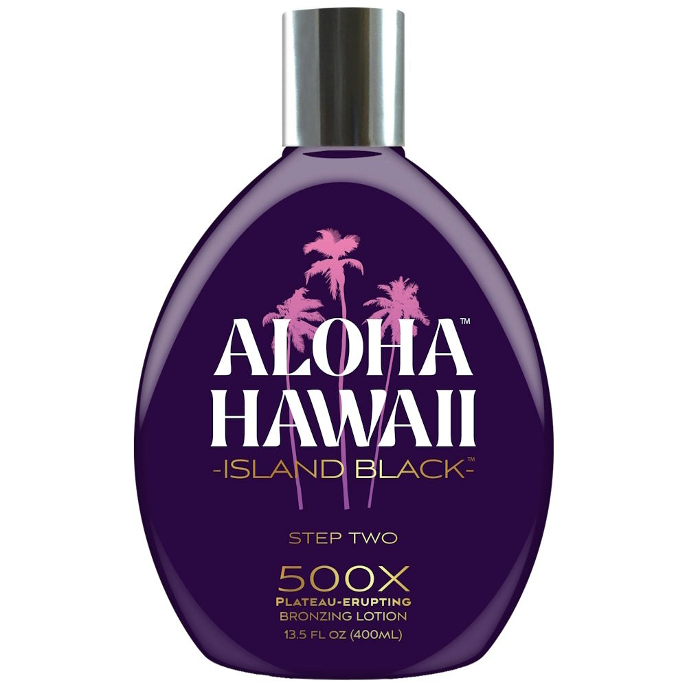 Tan Inc Black Aloha Hawaii Island - Bottle