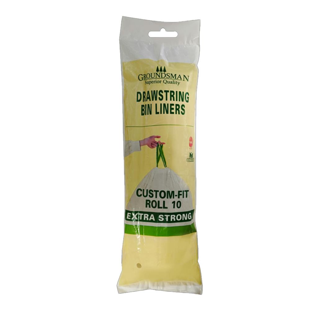 Rackhams Green Swing Bin Liners (Pack Of 10) - One Size