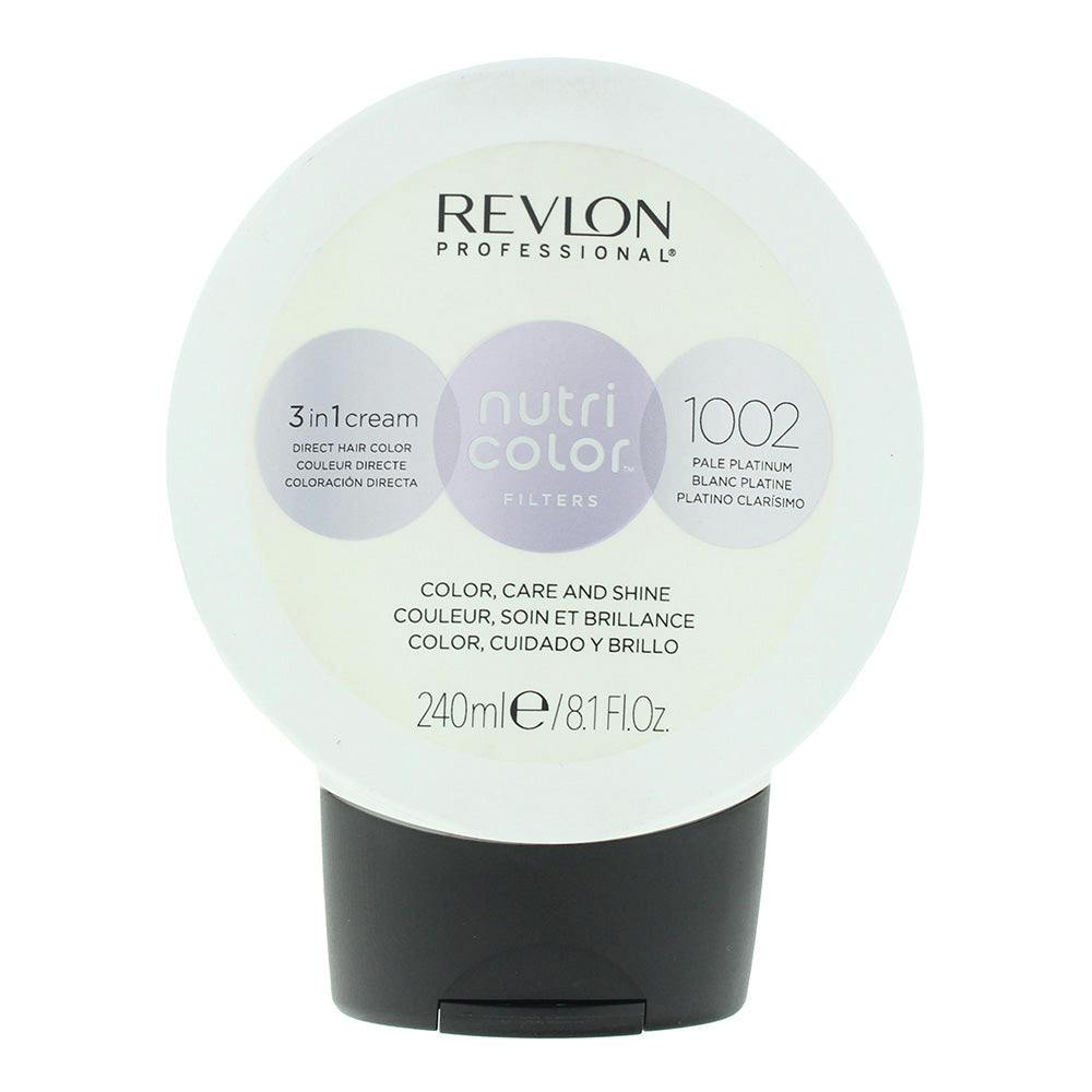 Revlon Professional Nutri Color Filters Metal-Ice Nourishing Toning Mask For Professional Use 1002 240 Ml - Image 5
