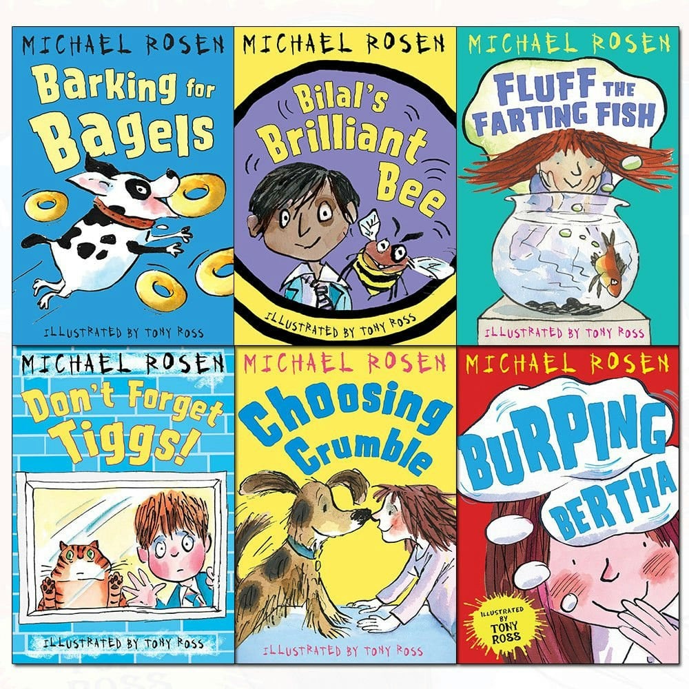Michael Rosen 6 Books Collection Set Bilal's Brilliant Bee, Burping Bertha NEW - Image 8