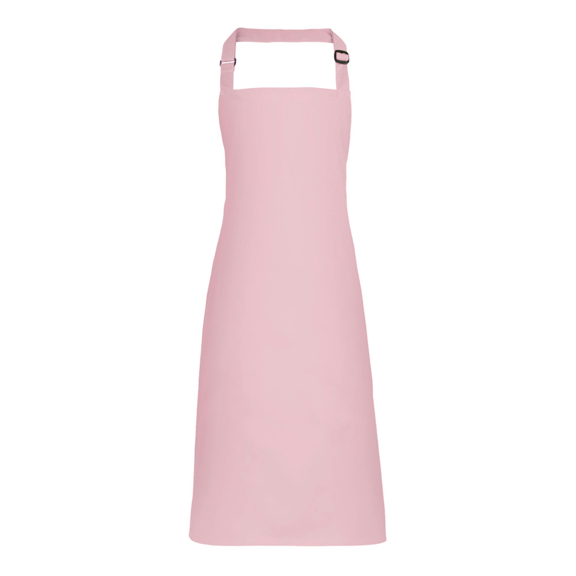 Premier Unisex Pink Colours Bib Apron Workwear Pack Of 2 In - Image 2