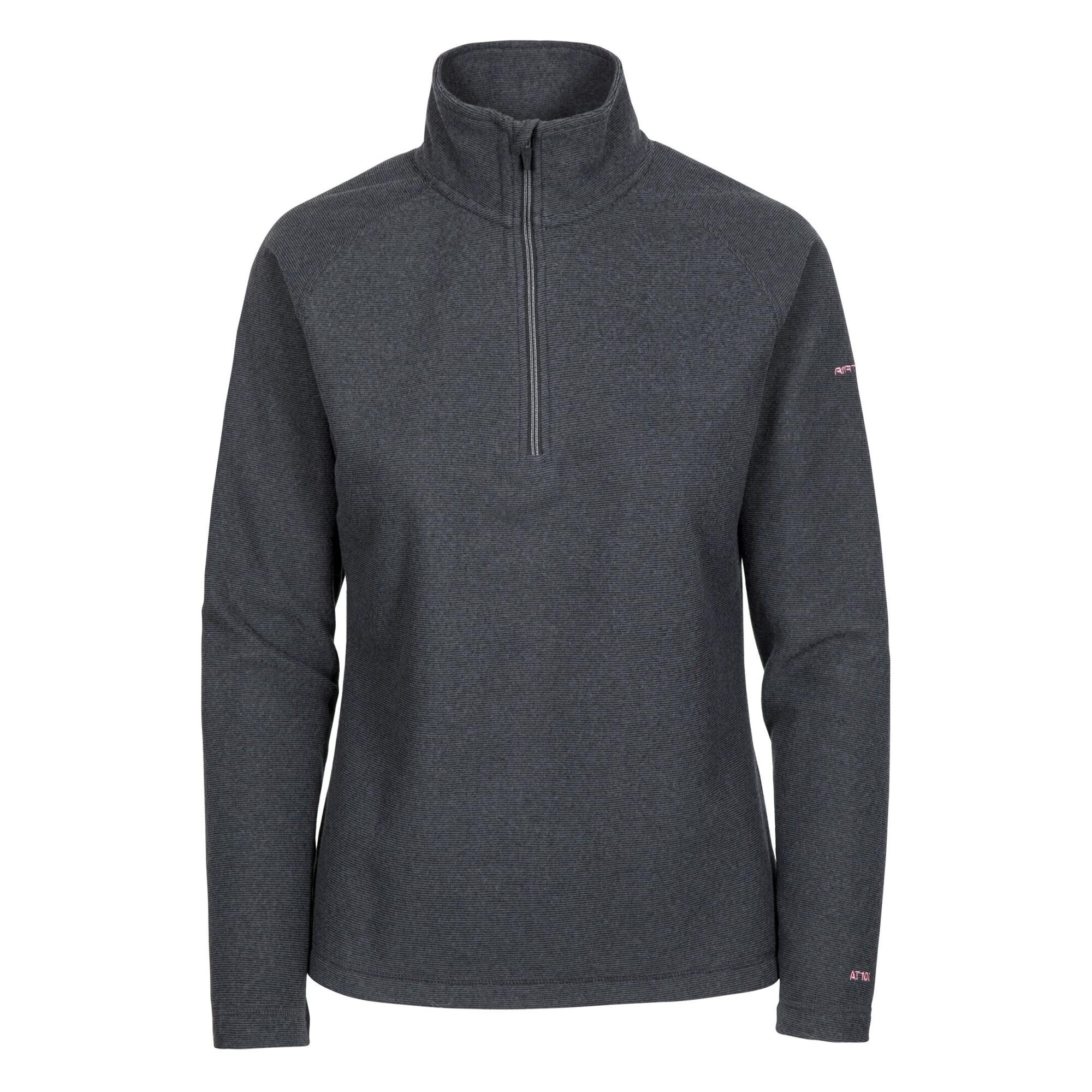 Trespass Women's Meadows Fleece in Charcoal | Size: 2XS - Image 3
