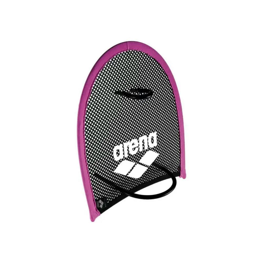 Arena Pink/Black Flex Swim Paddles