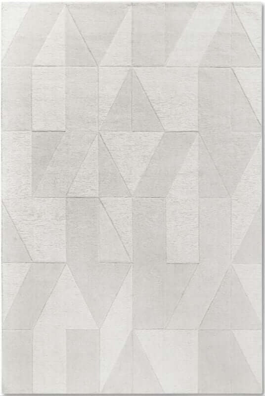 Villeroy & Boch White Ursule Wool Rug - 80X150 Cm