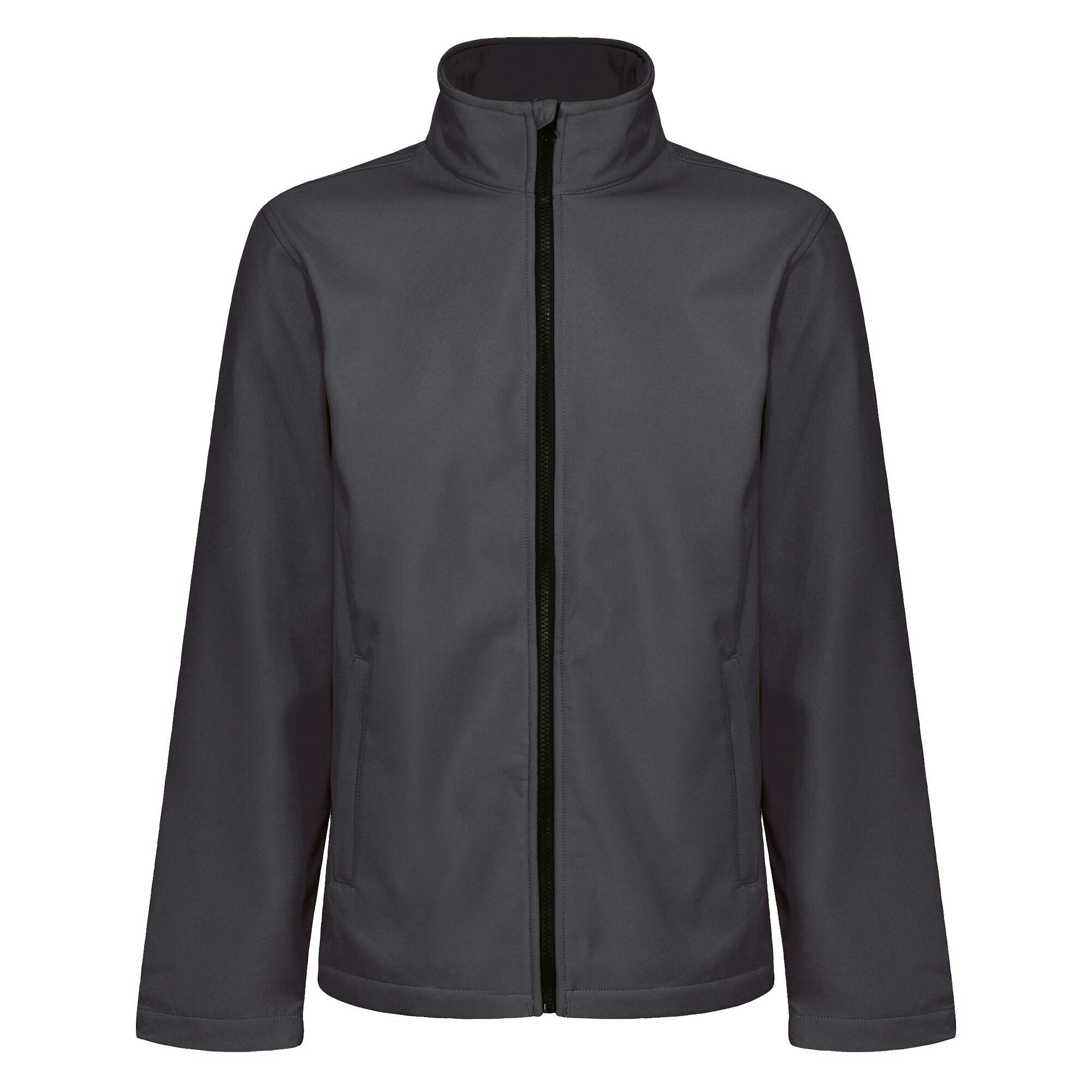 Regatta Men's Grey/Black Professional Soft Shell Jacket - Seal - S - Seal - 100% Polyester