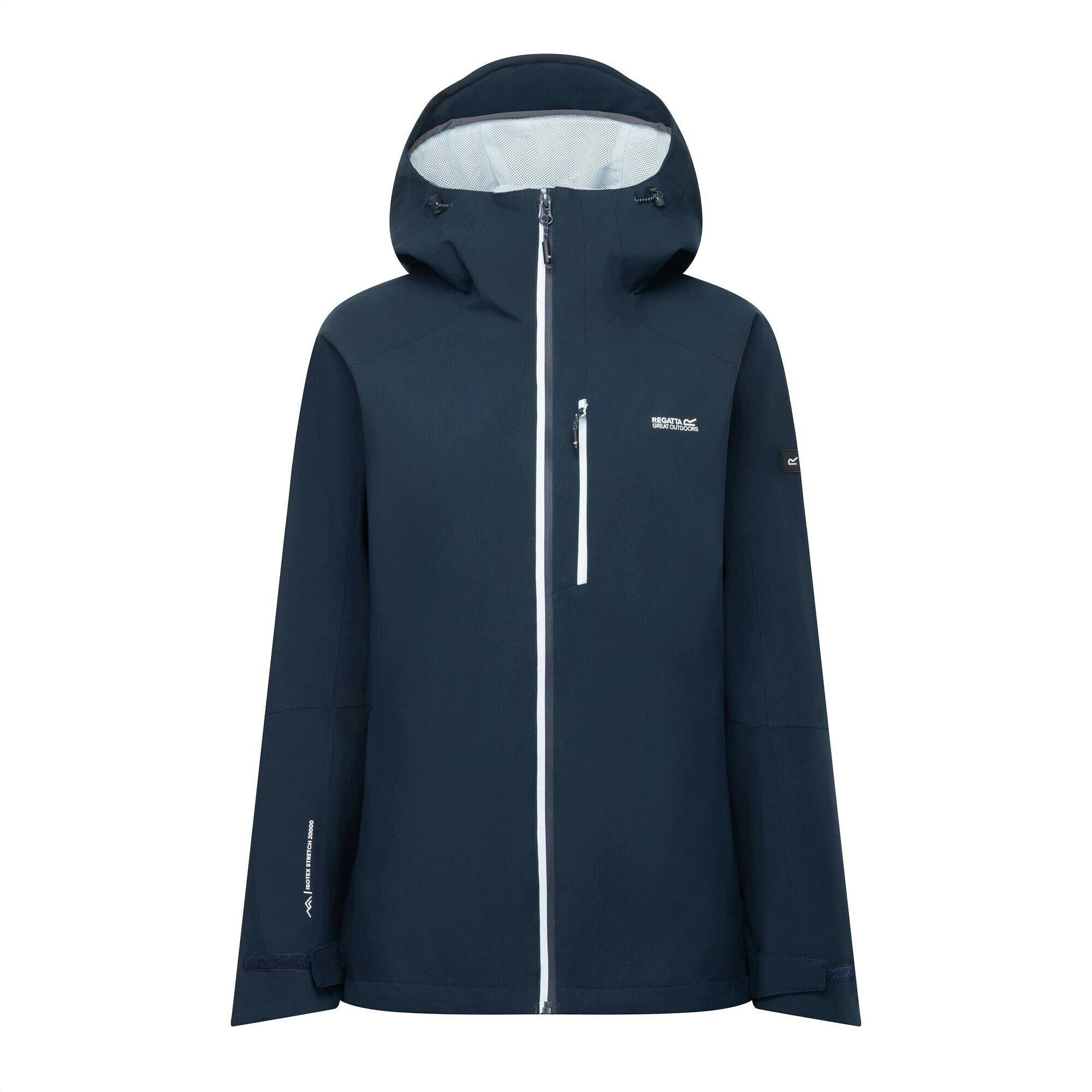 Regatta Women's Navy / Birchdale Ii Waterproof Jacket - Size 10 - Image 2