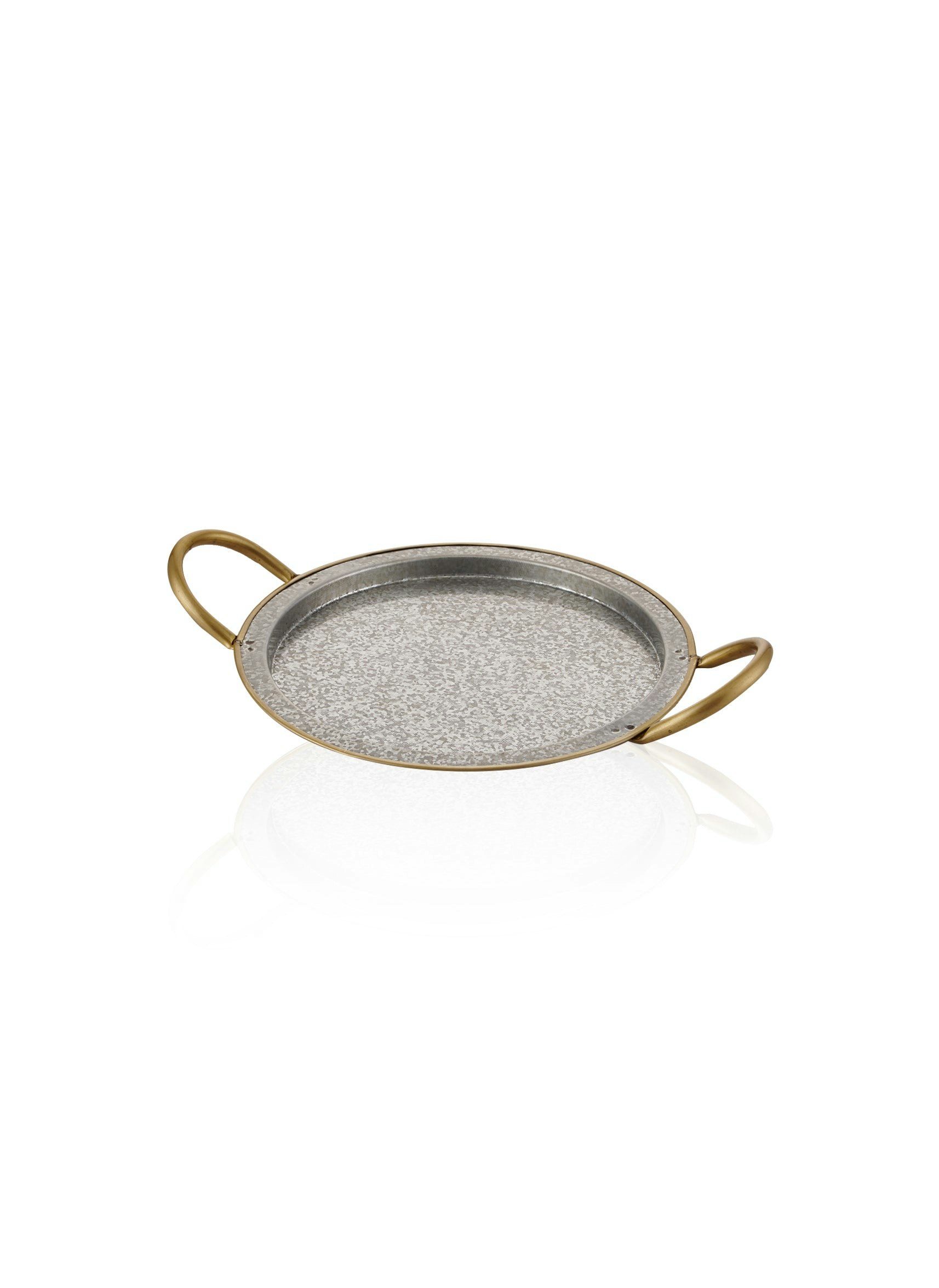 Rozi Galvin Collection Round Serving Tray - 5 Cm (H) X 43 Cm (W) X 35 Cm (D)