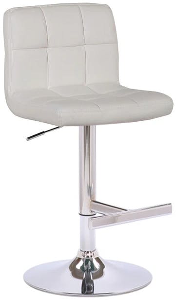 Rackhams Allegro Breakfast Bar Stool, Height Adjustable Swivel Gas Lift, Kitchen Bar & Home Barstool