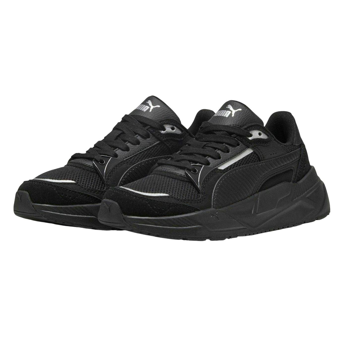 Puma Black Kids Trinity Trainers - 5.5 Uk - 100% Mixed