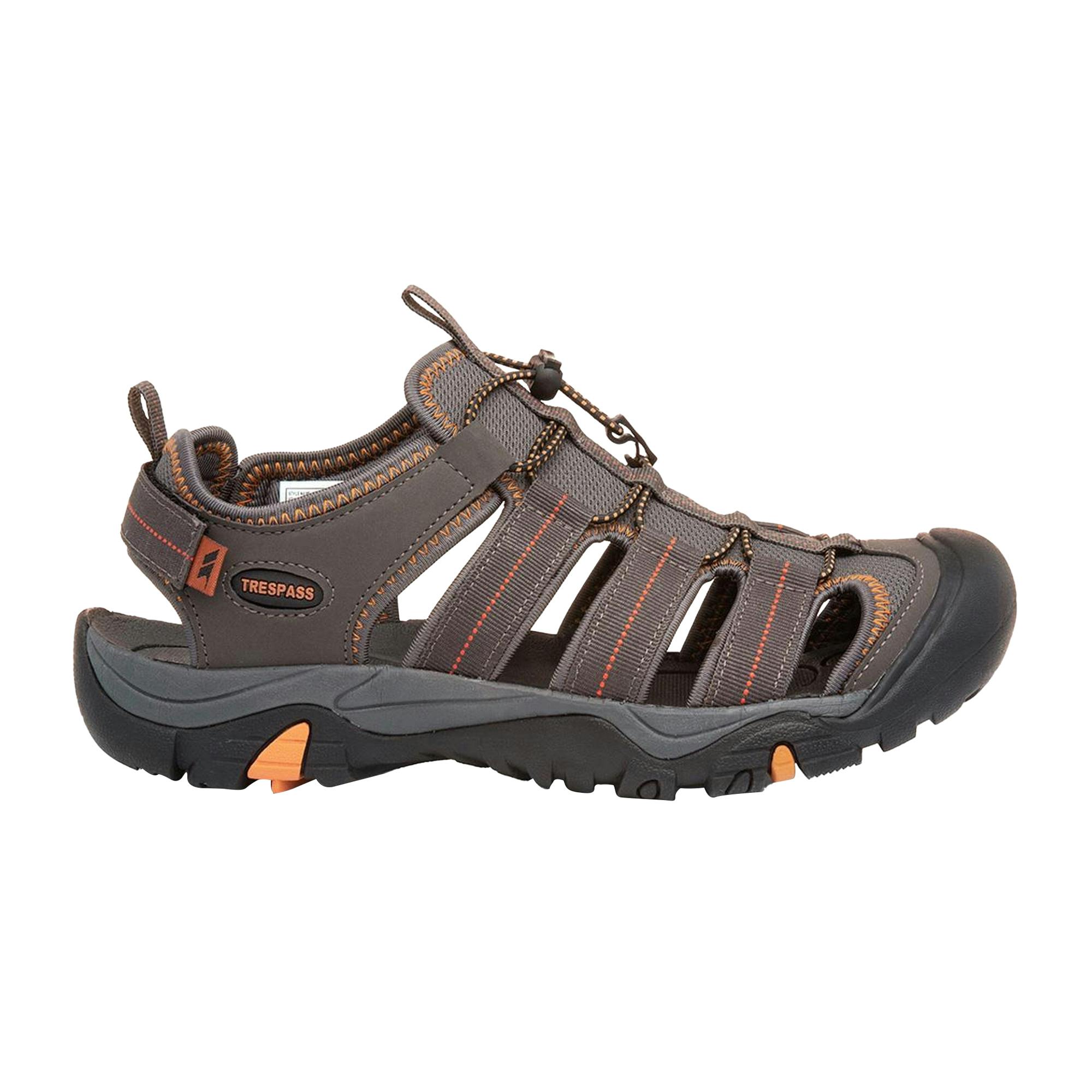 Trespass Men's Torrance Sandals - Peat - 9 Uk - Peat - 50% Textile/25% Eva/25% Rubber