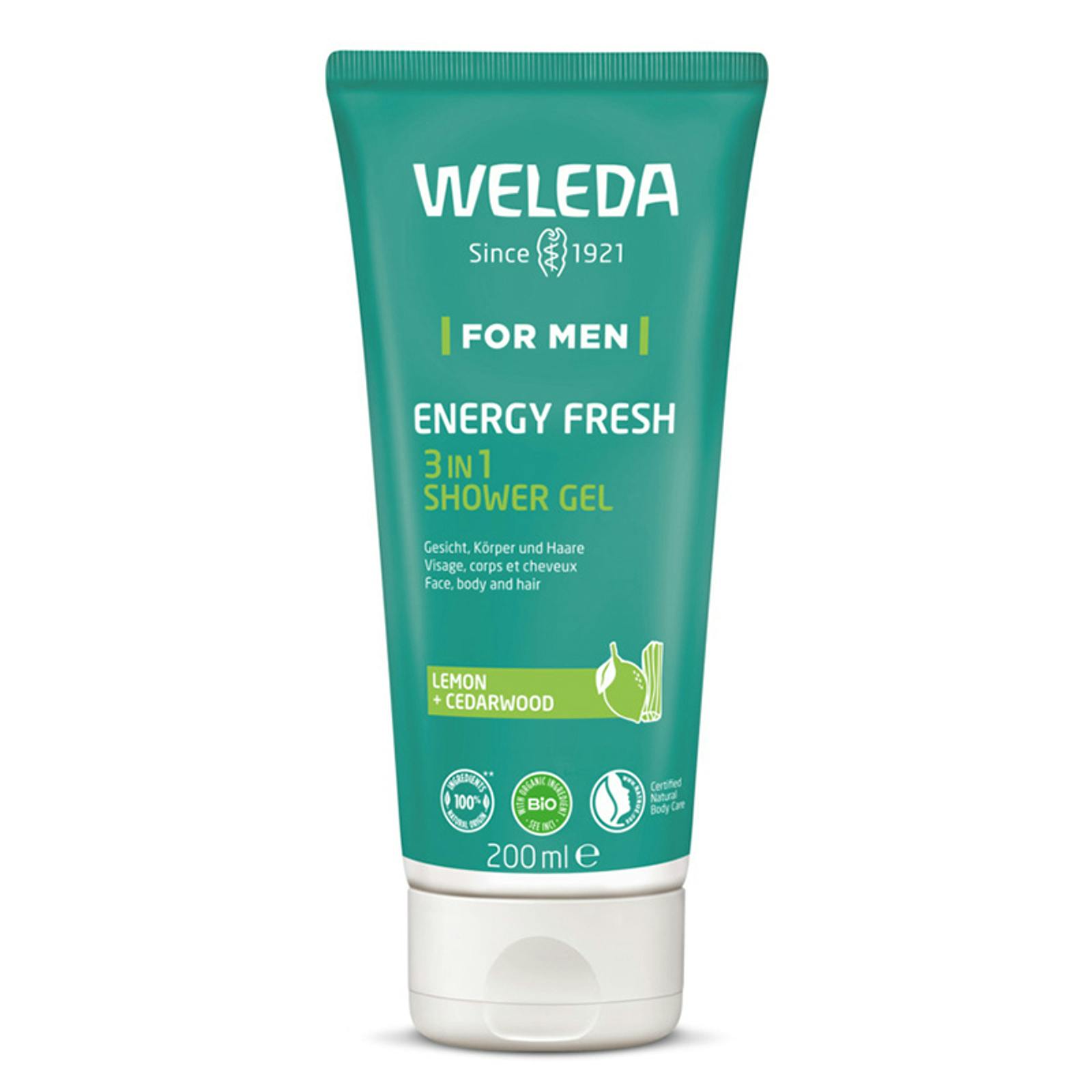 Weleda Energy Fresh Shower Gel 200 Ml - 200 Ml