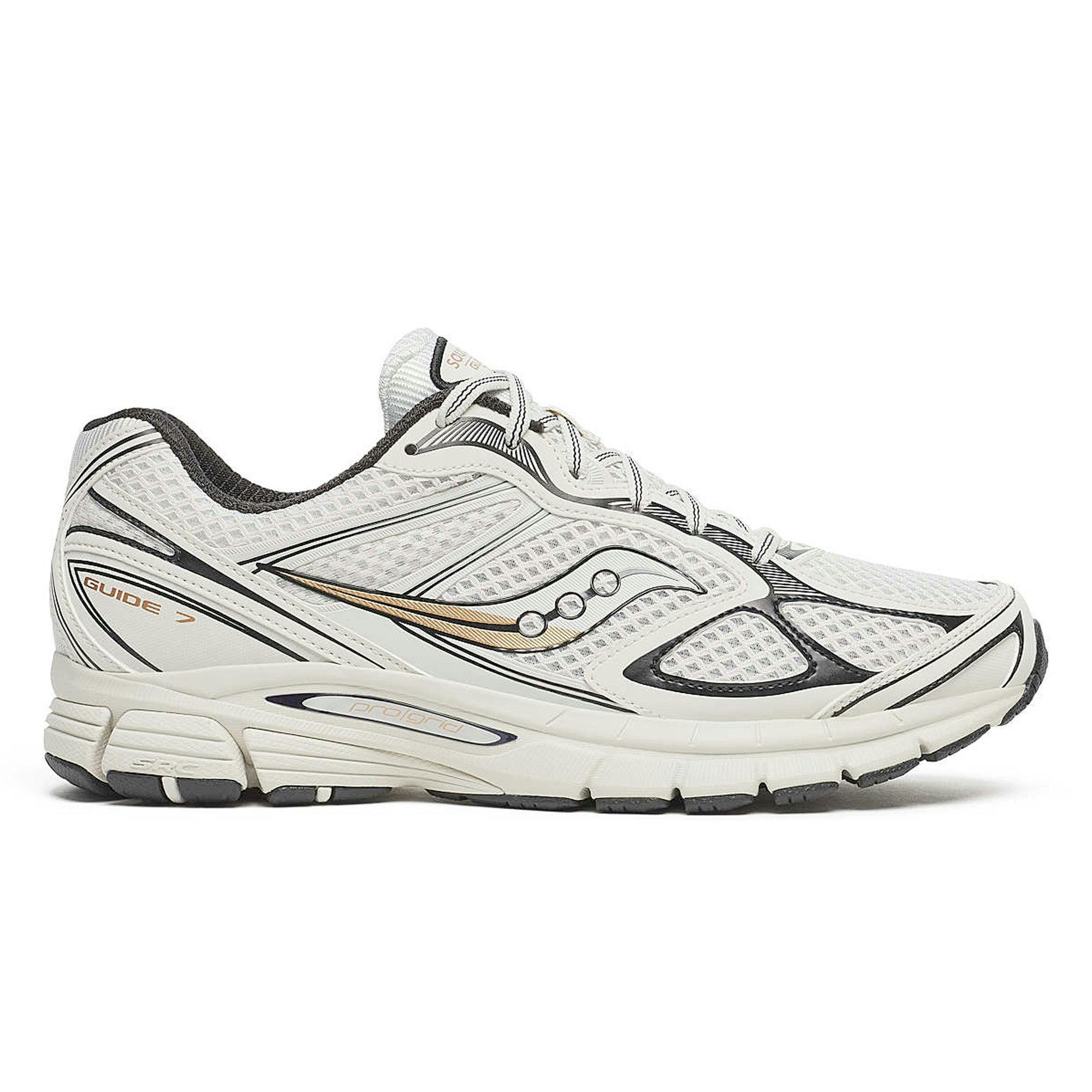 Saucony Originals Onyx/Gold Saucony Pro Grid Guide 7 Trainers - Uk 11