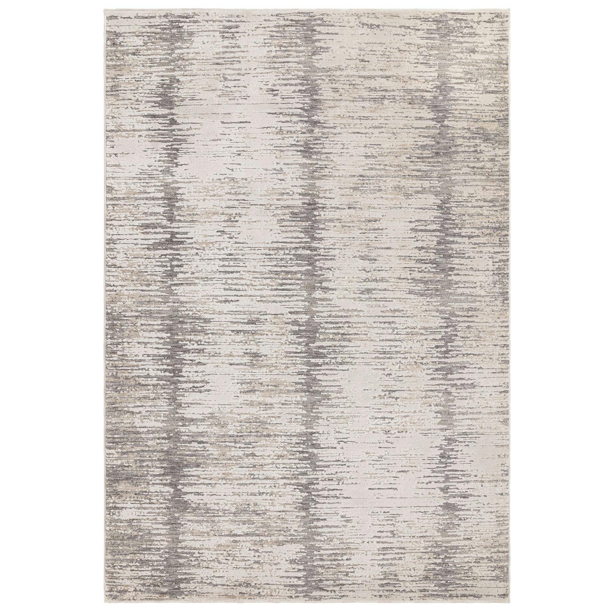 Asiatic Grey Anders An14 Distressed Rug - 200X300cm