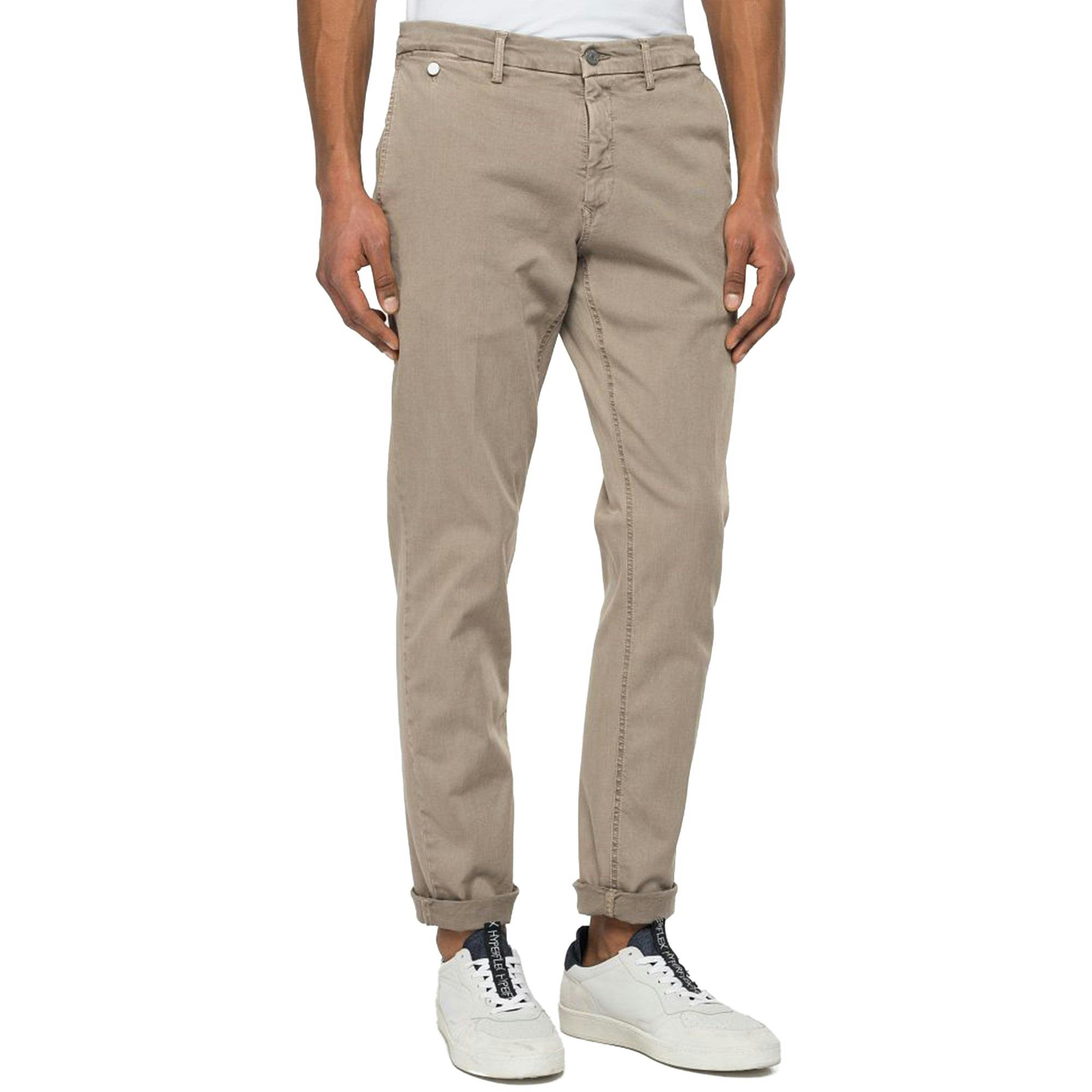 Replay Light Hyperflex Benni Colour Edition Chino Pants - Sand - 32/32