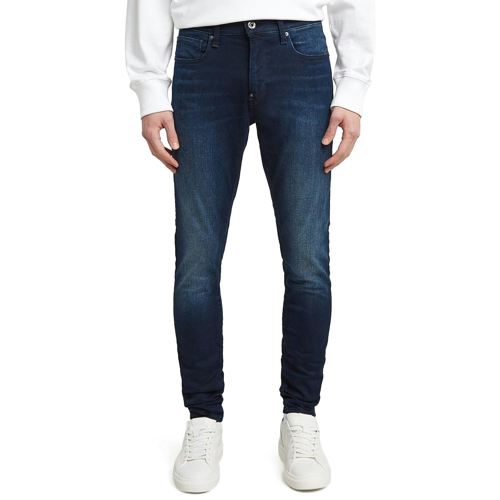 G-Star Raw Dark/Indigo G-Star Revend Skinny Jeans - Slander Aged - 34/30