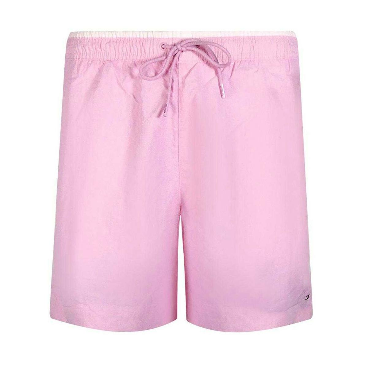 Tommy Hilfiger Men's Pink Swim Shorts - Xl - 100% Mixed