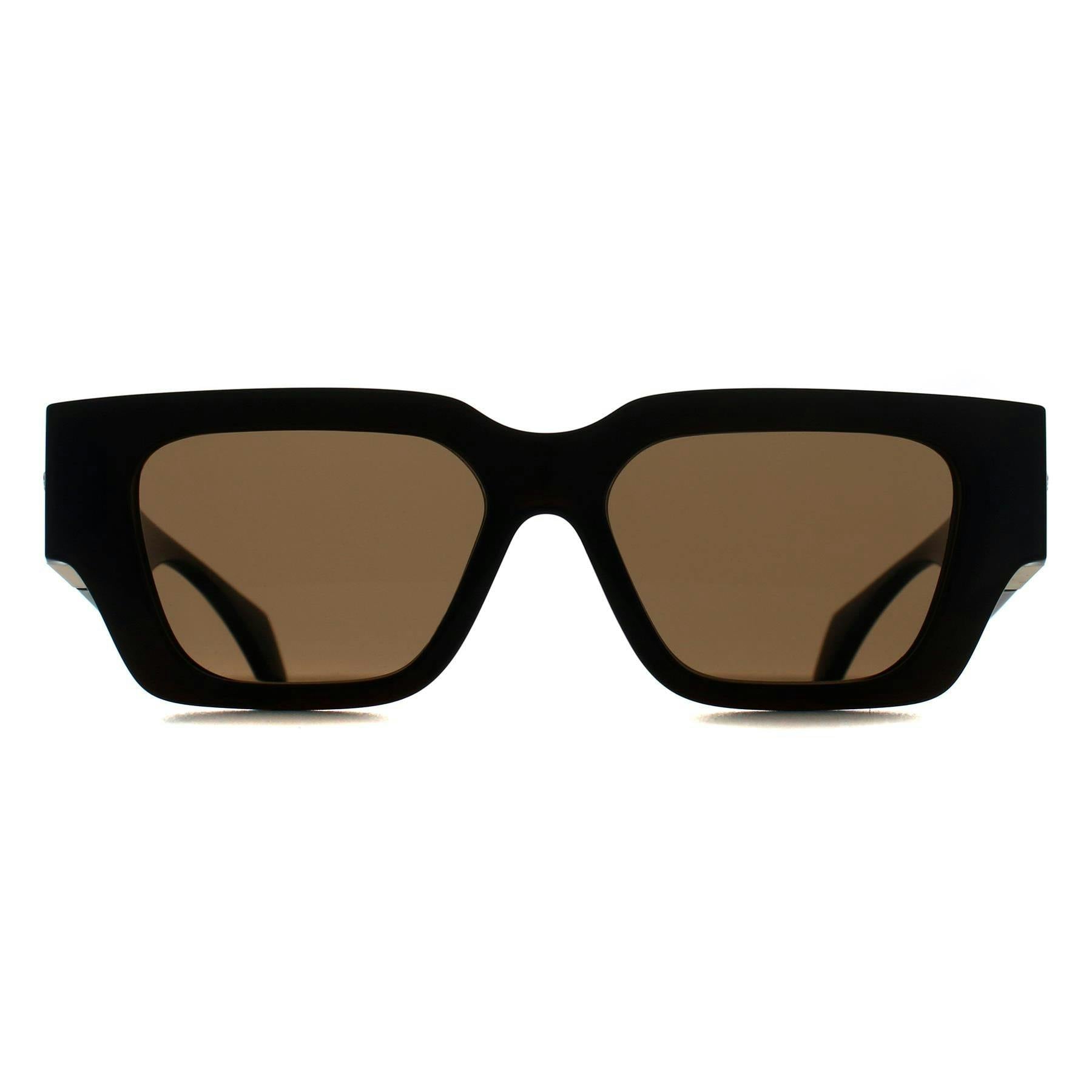 Versace Sunglasses VE4497U 554373 Transparent Brown Brown - Image 8