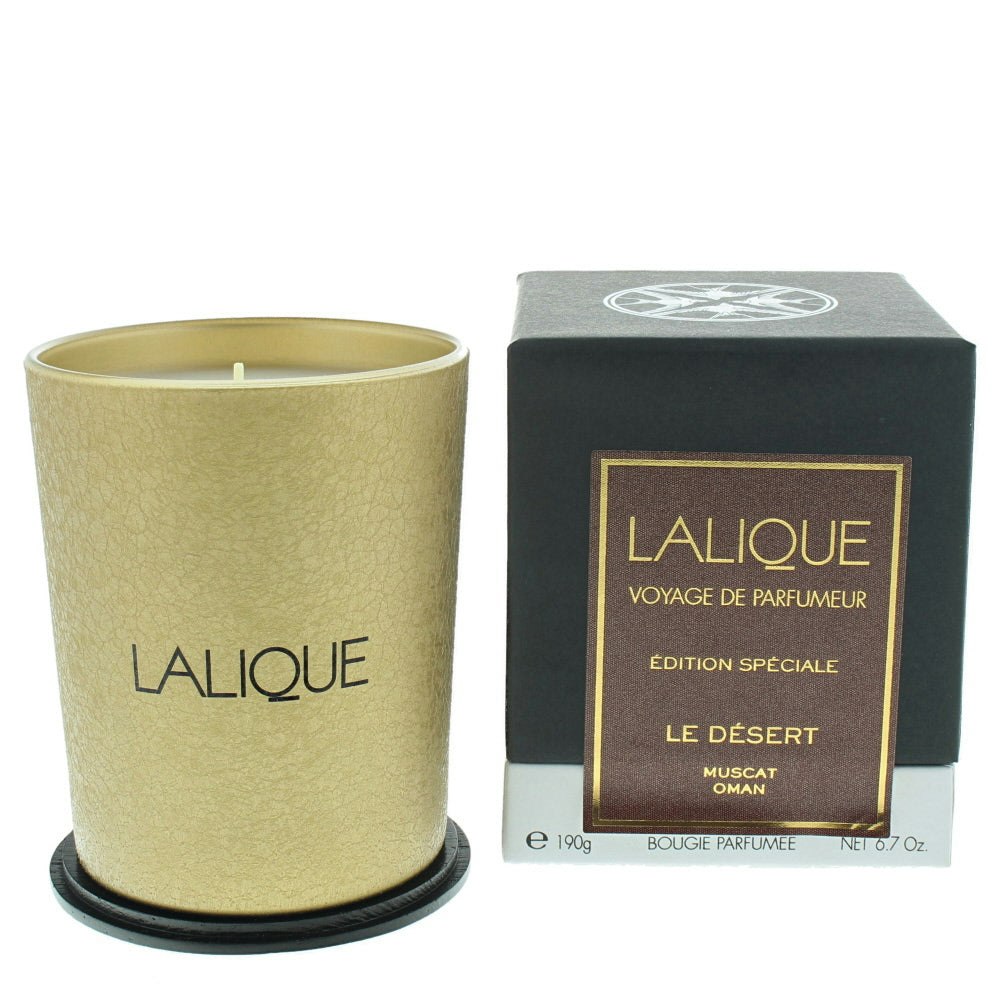 Lalique Le Desert Muscat Oman Candle 190G